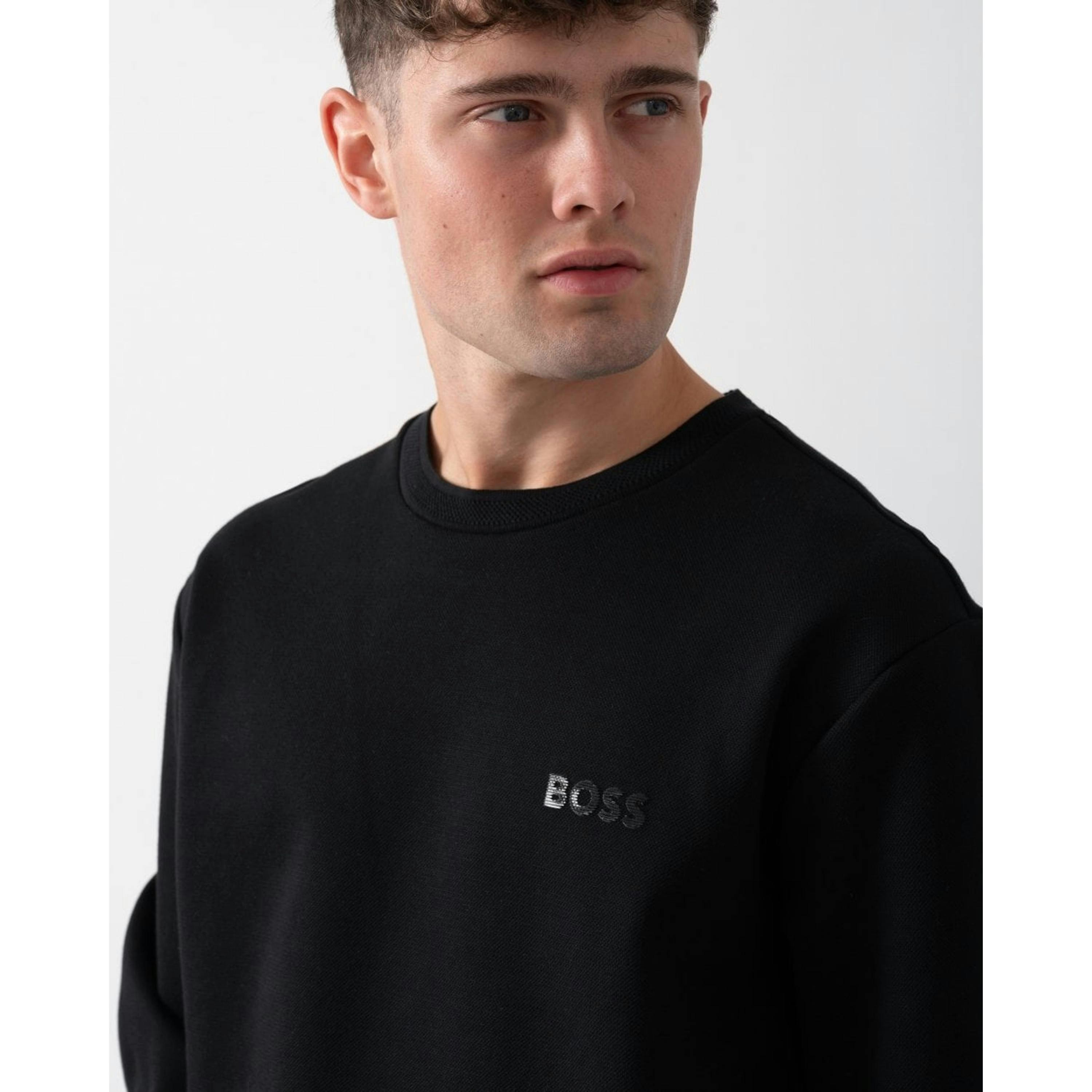 Hugo Boss Sweatshirt  in Black , view 4 of 4