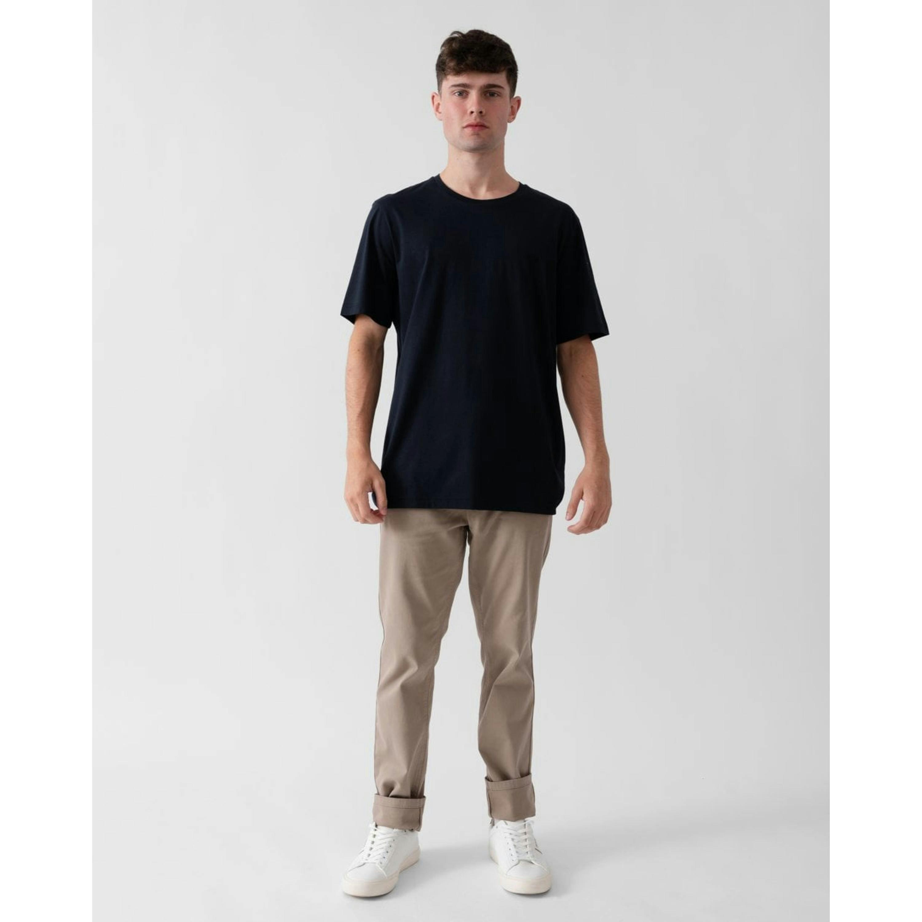 Hugo Boss Logo T-Shirt  in Blue , view 4 of 4