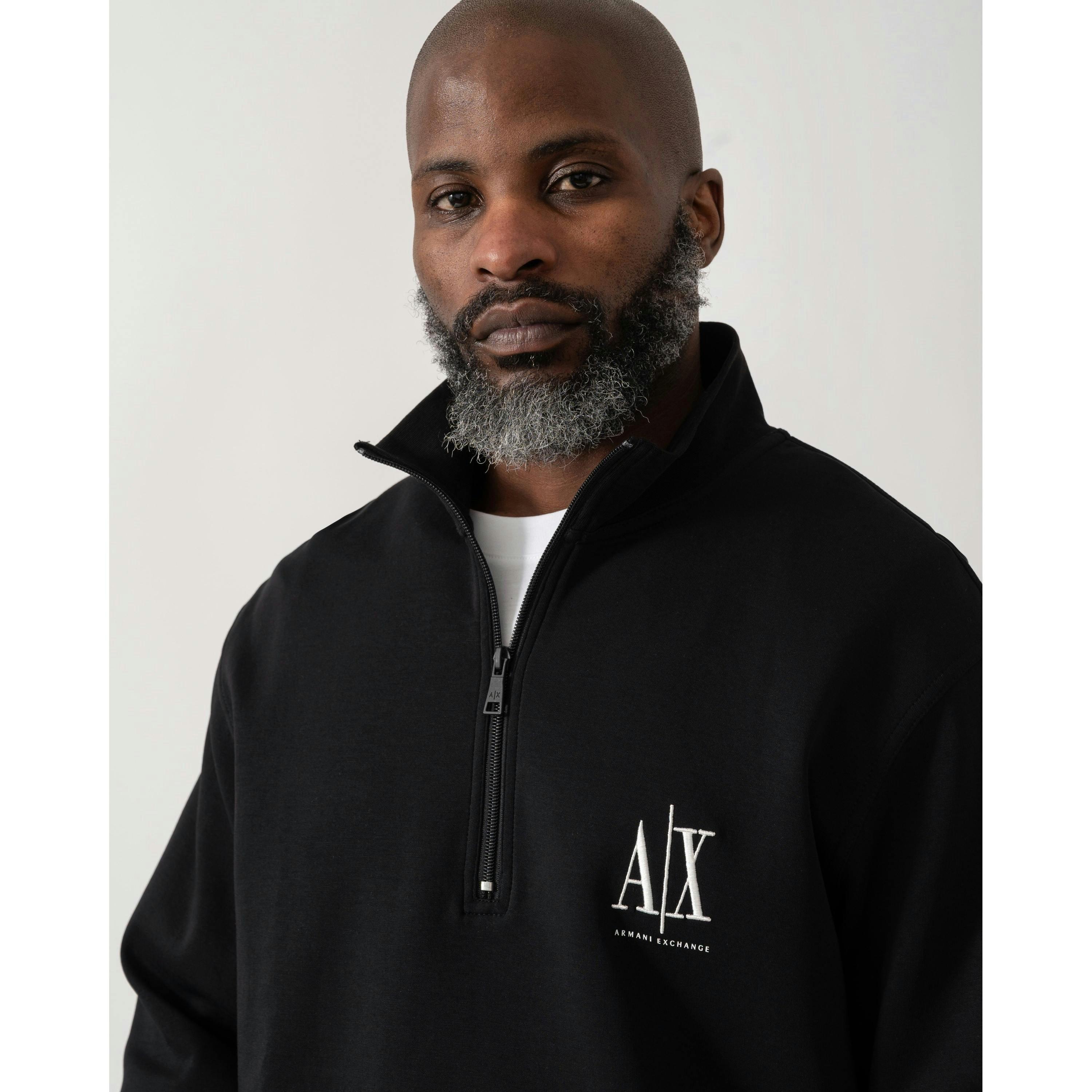 Armani Exchange Sweatshirt  in Black , view 3 of 4