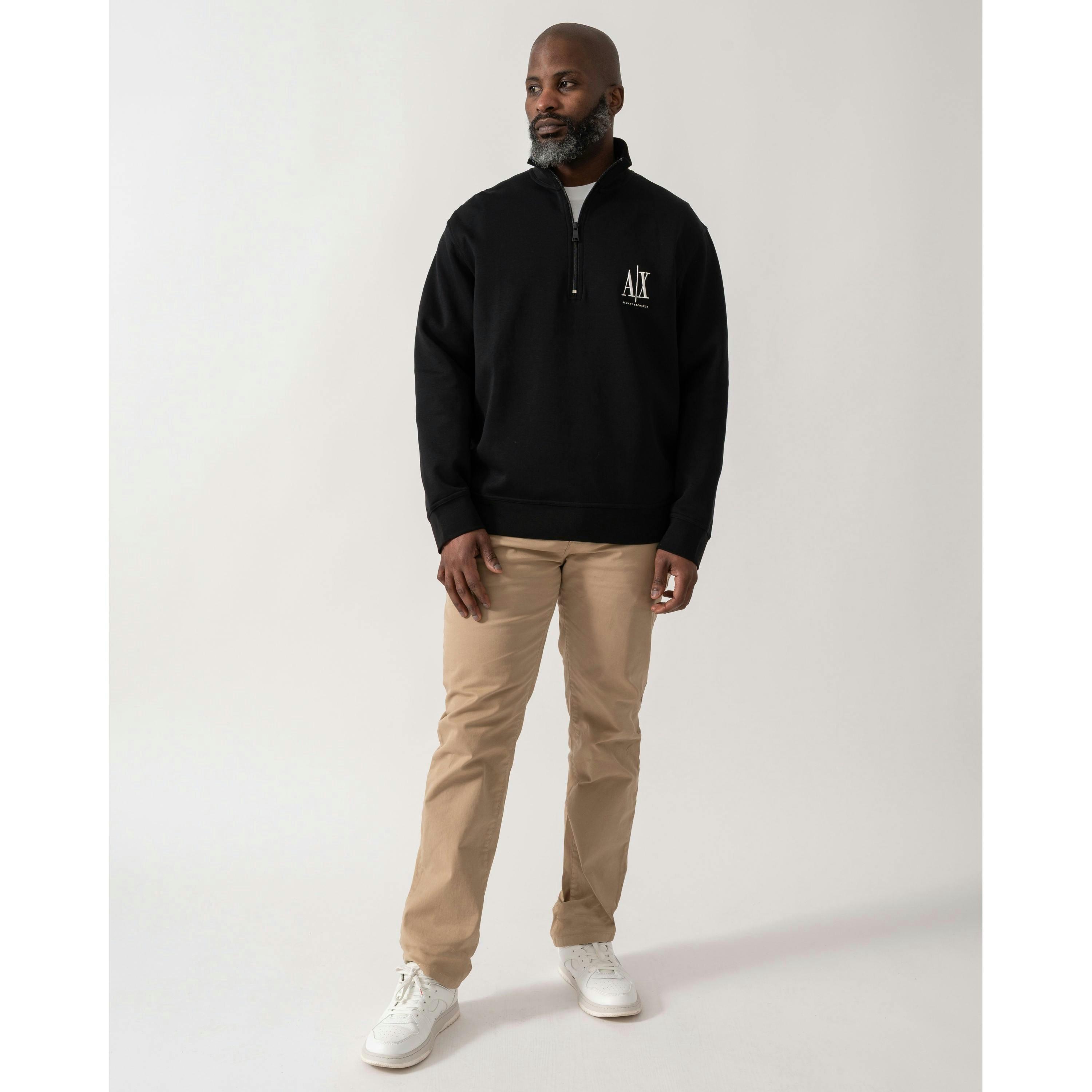 Armani Exchange Sweatshirt  in Black , view 4 of 4