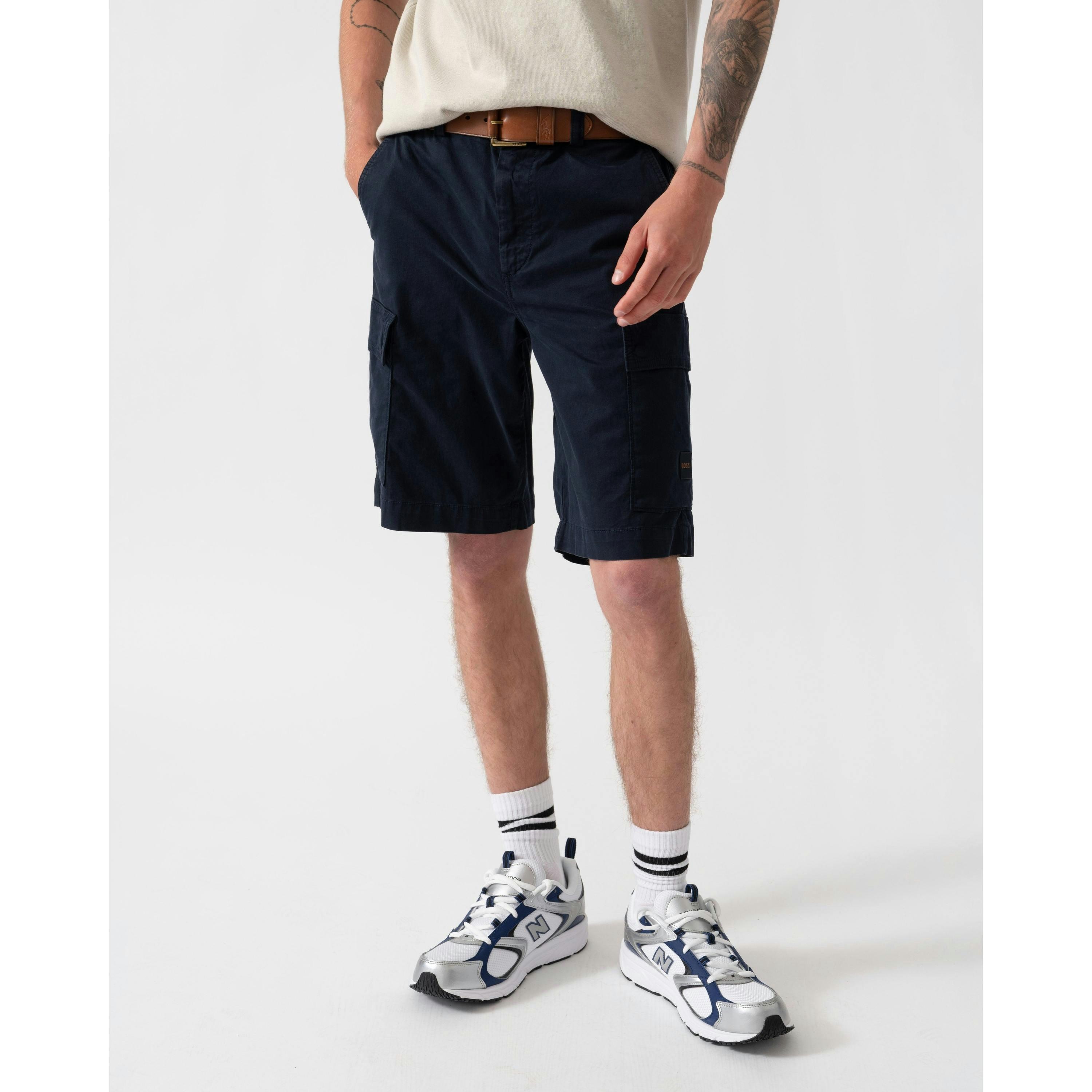 Hugo Boss Cargo Shorts  in Blue , view 1 of 5