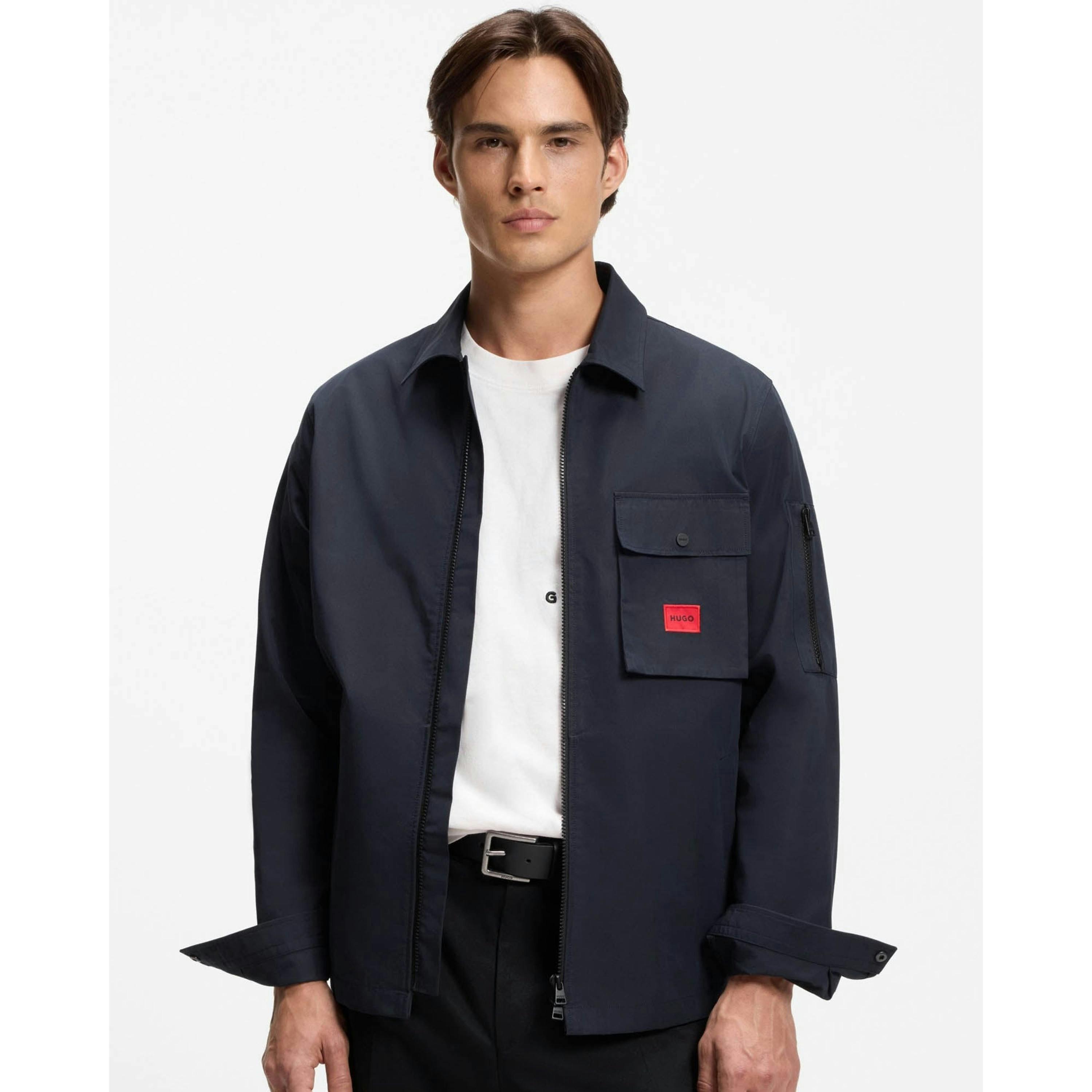 Hugo Boss Overshirts  in Blue , view 1 of 5