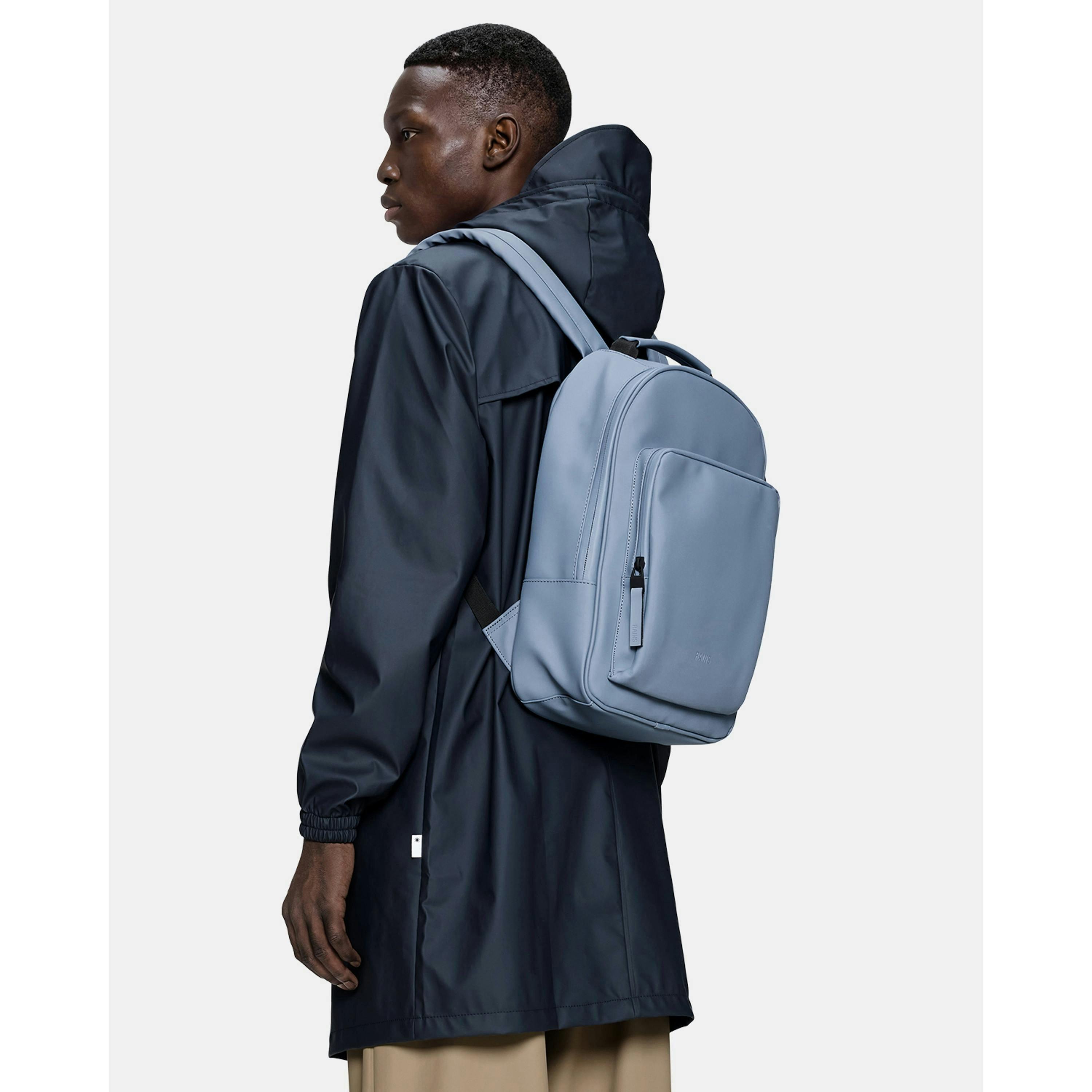 Rains Backpack  in Silver , view 4 of 4