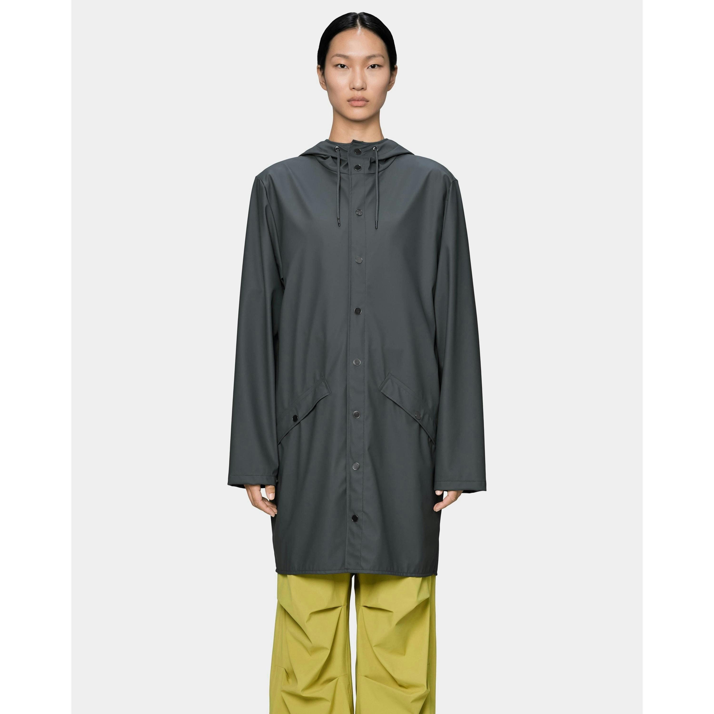 Rains Raincoat  in Grey , view 2 of 6