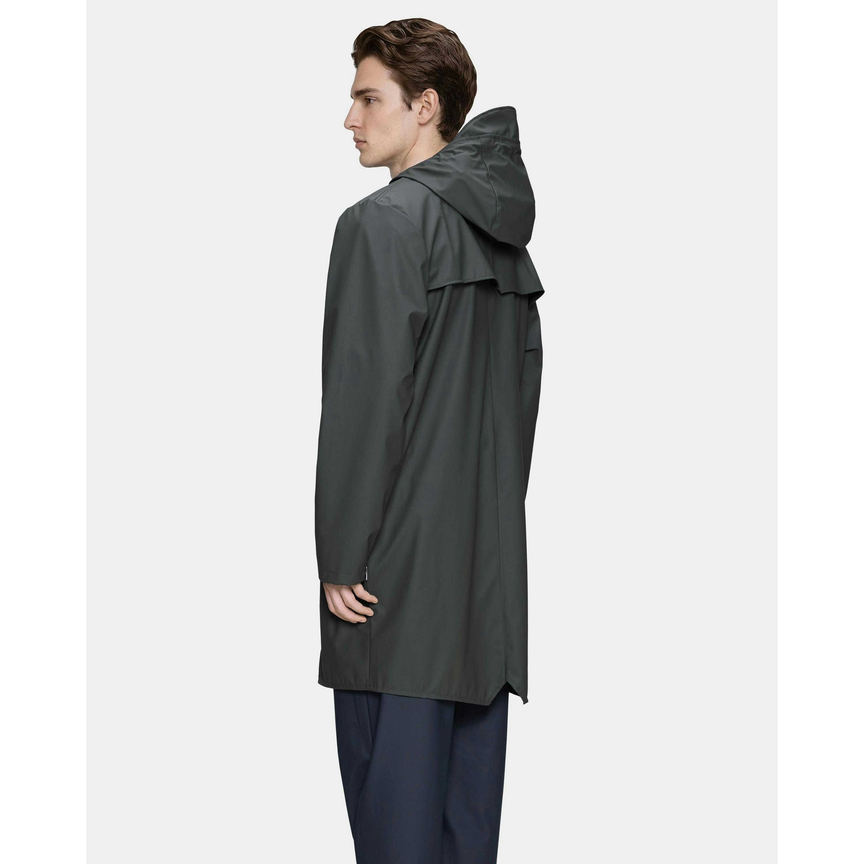 Rains Raincoat  in Grey , view 3 of 6