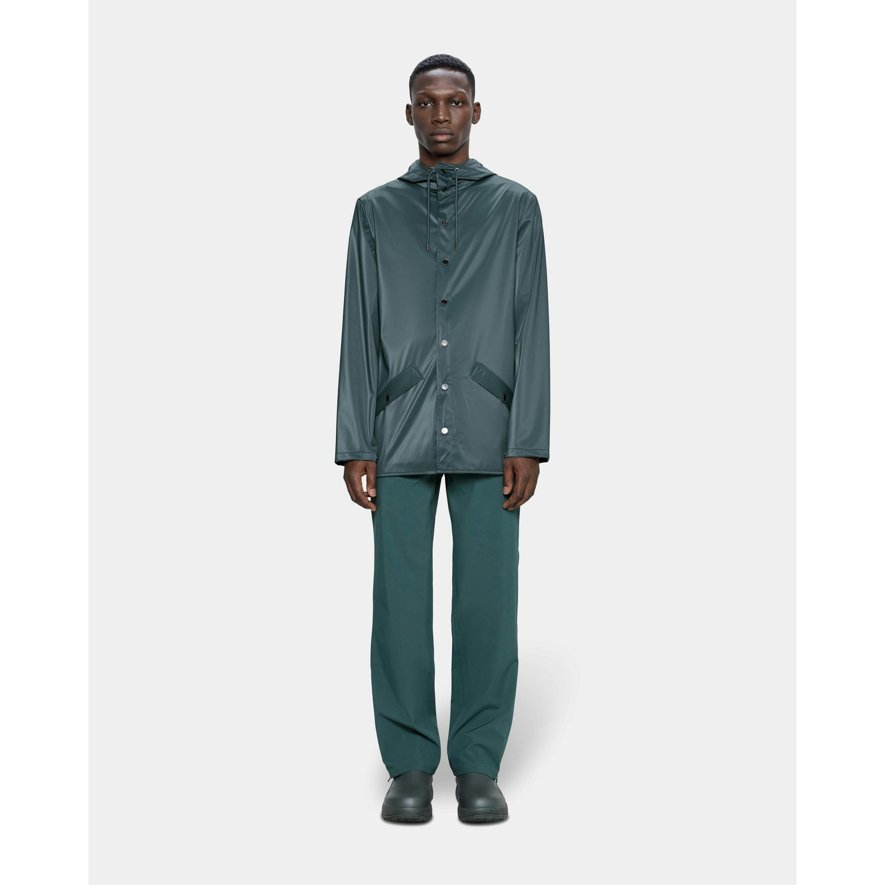 Rains Raincoat  in Grey , view 2 of 6