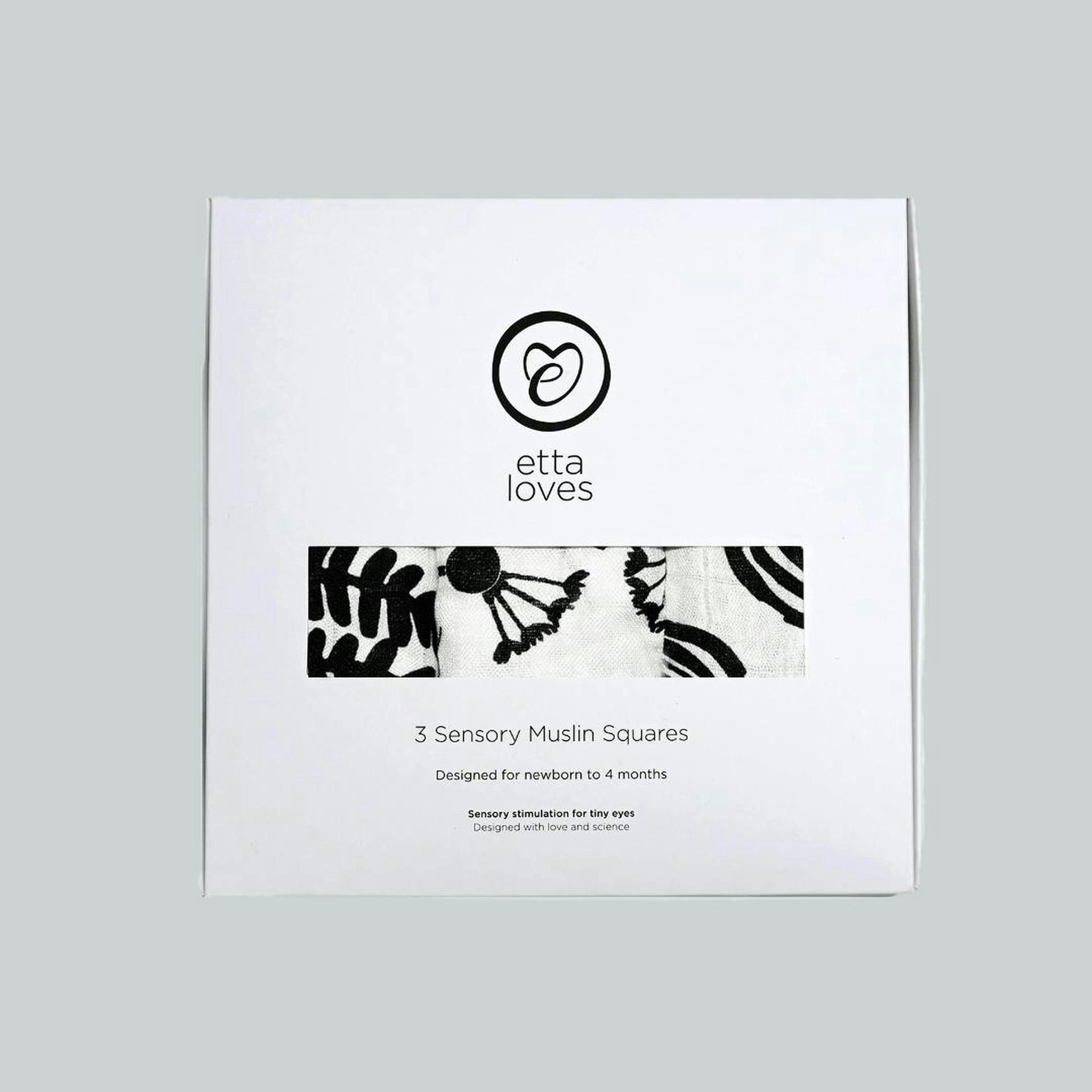 PLANT PRINT 3-PACK MUSLINS - birth to 4 months , view 3 of 6