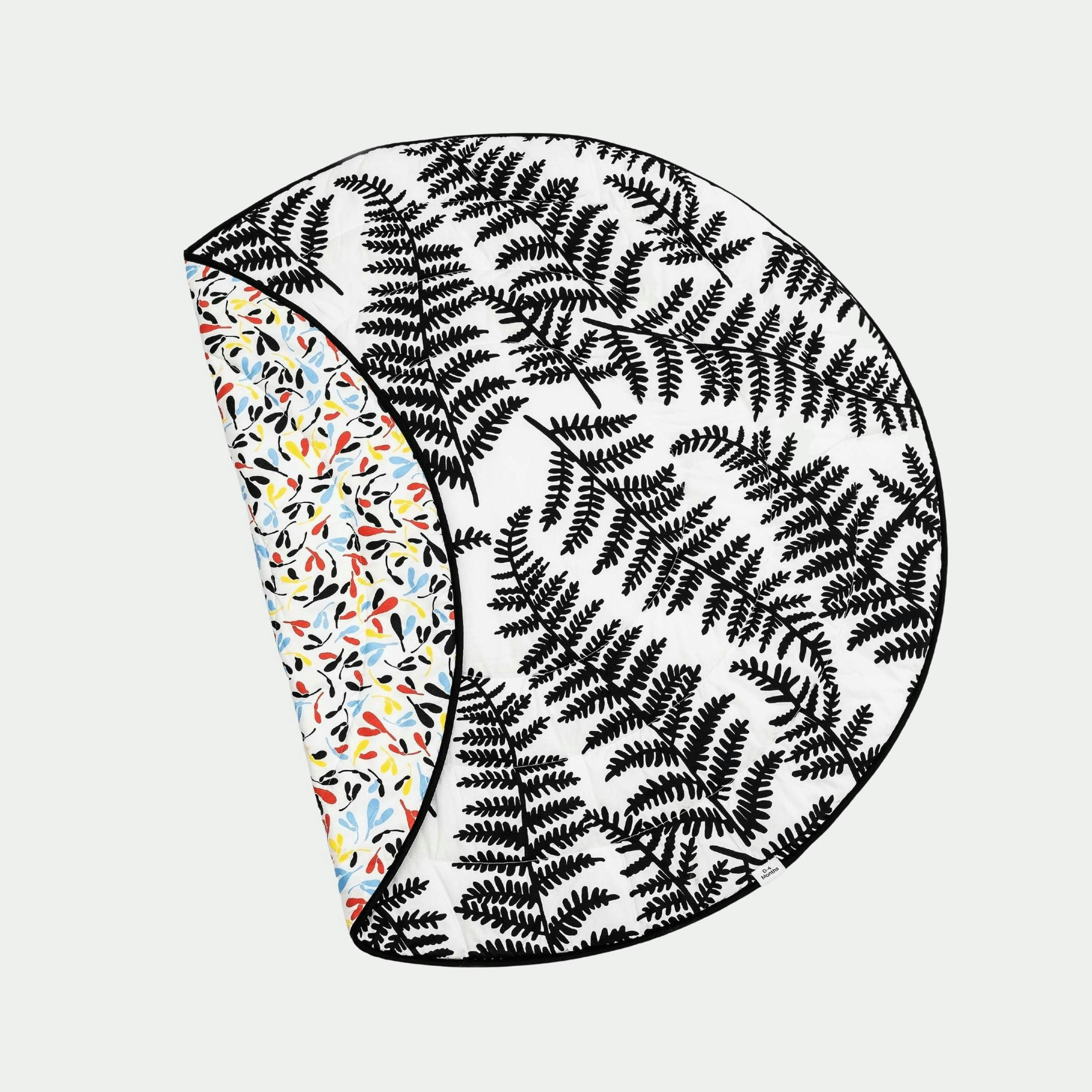 PLANT PRINT REVERSIBLE PLAYMAT - birth to 12 months , view 1 of 6