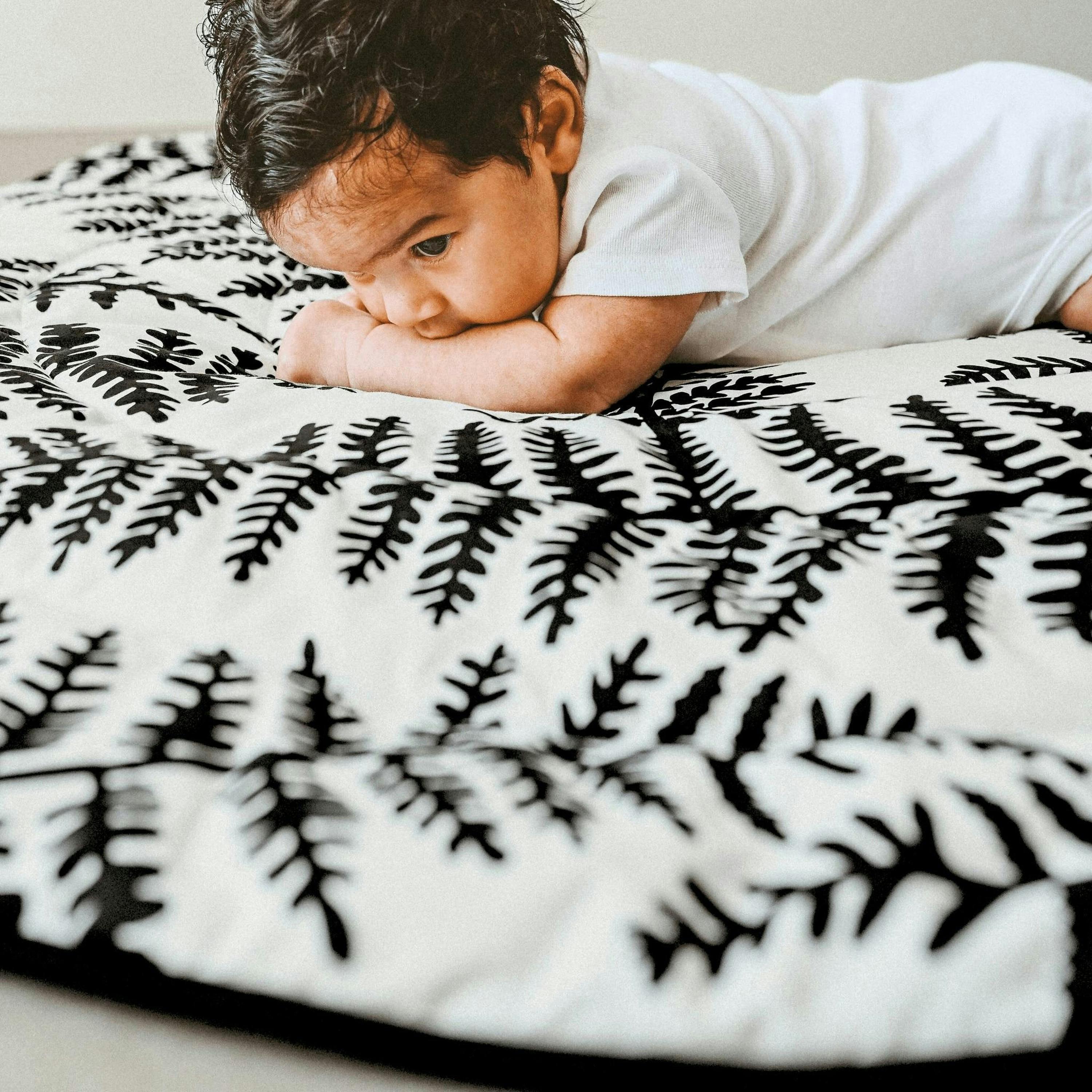 PLANT PRINT REVERSIBLE PLAYMAT - birth to 12 months , view 2 of 6