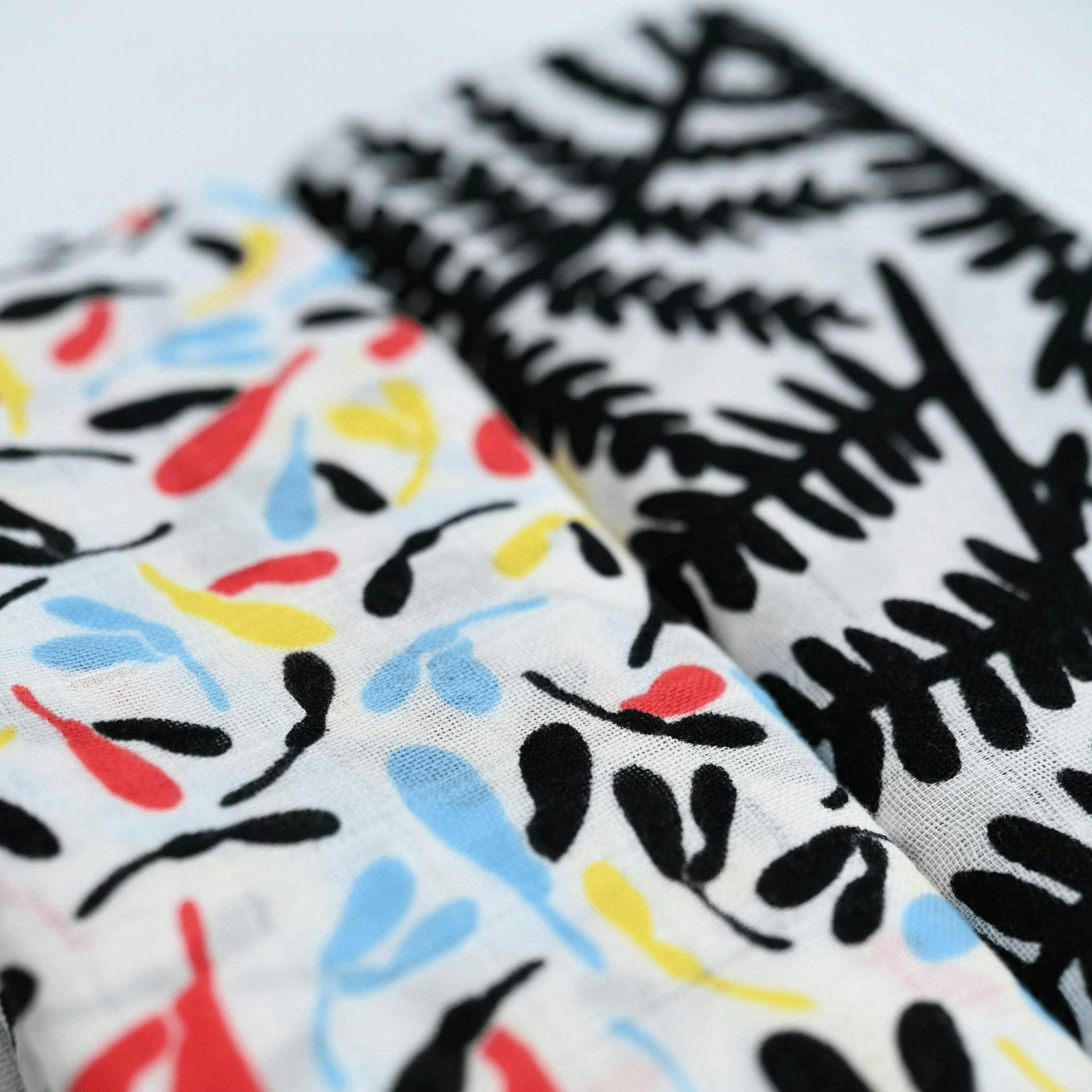 GIFT COLLECTION BOX IN 'PLANT PRINT'- for babies' first year , view 2 of 5