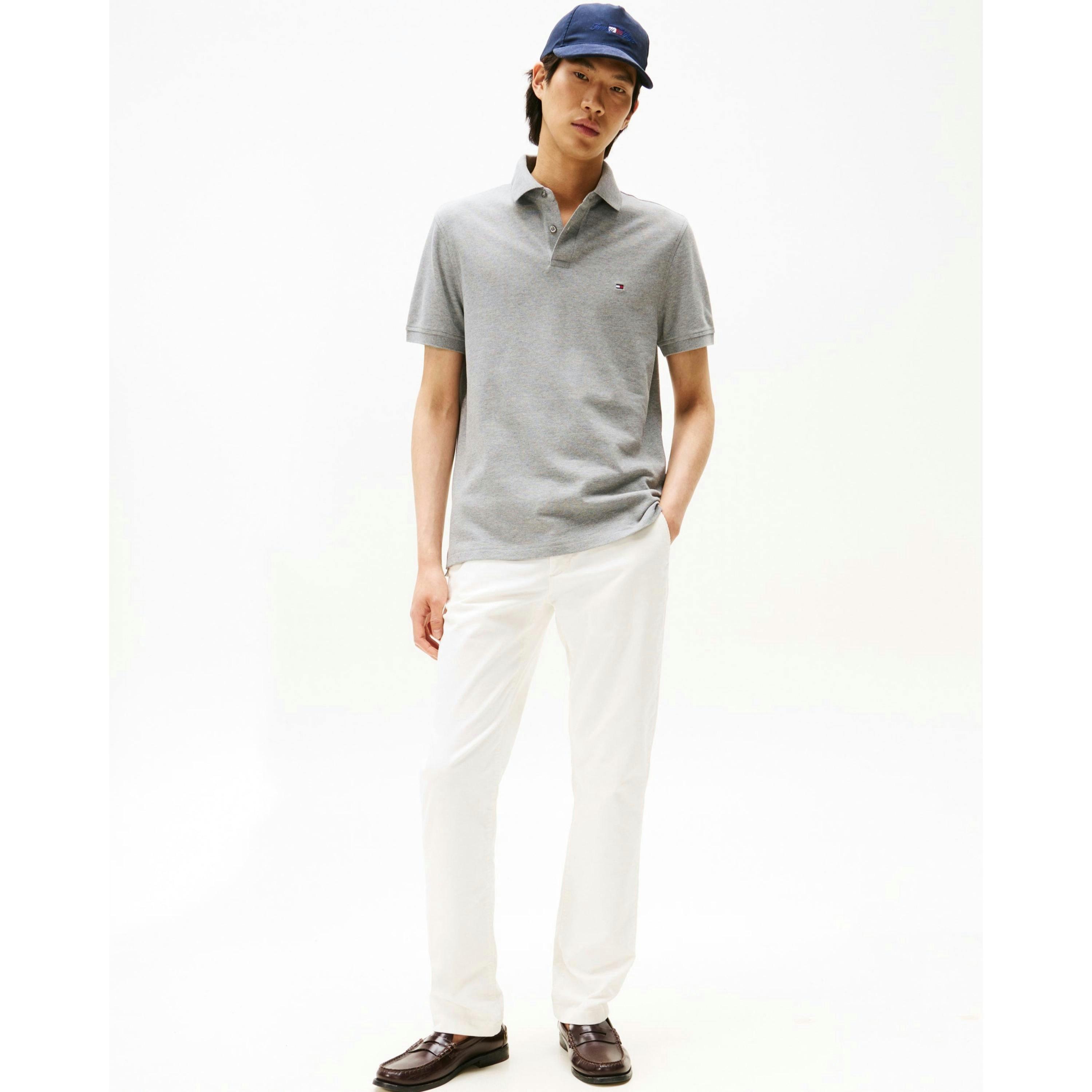 Tommy Hilfiger Polo Shirt  in Grey , view 3 of 5