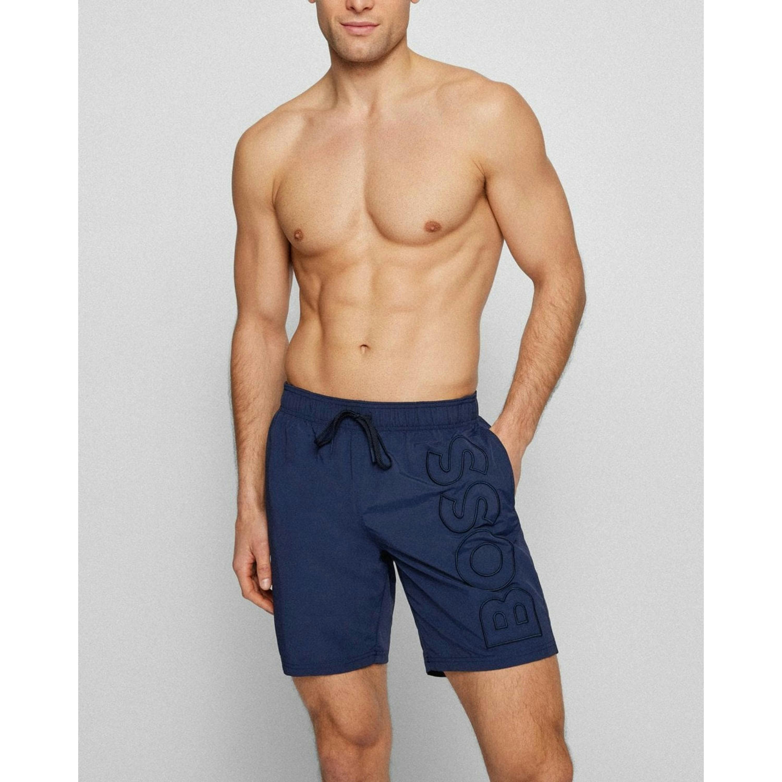 Hugo Boss Swimming Shorts  in Blue , view 1 of 3