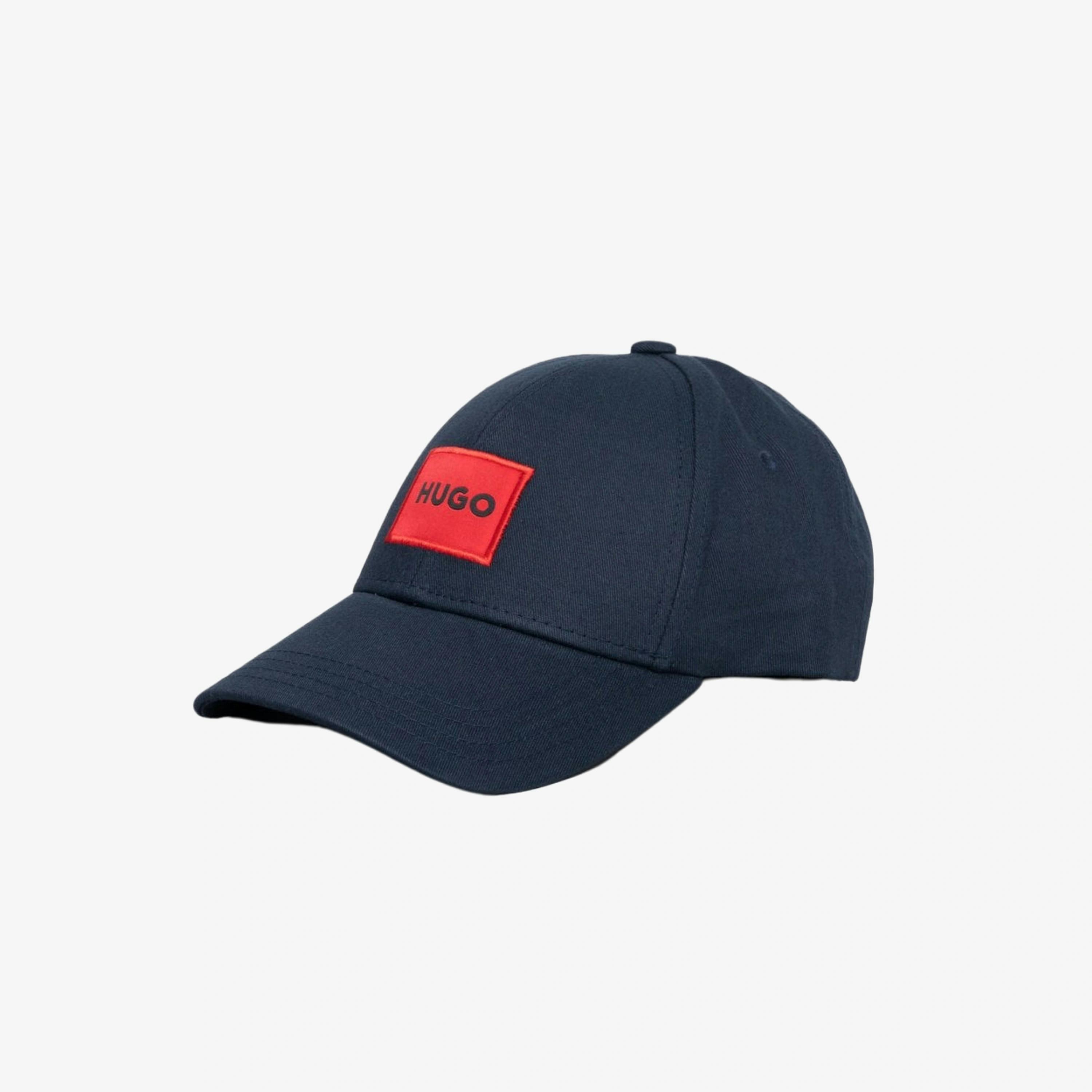 Hugo Boss Red Logo Label Caps  in Grey , view 1 of 4