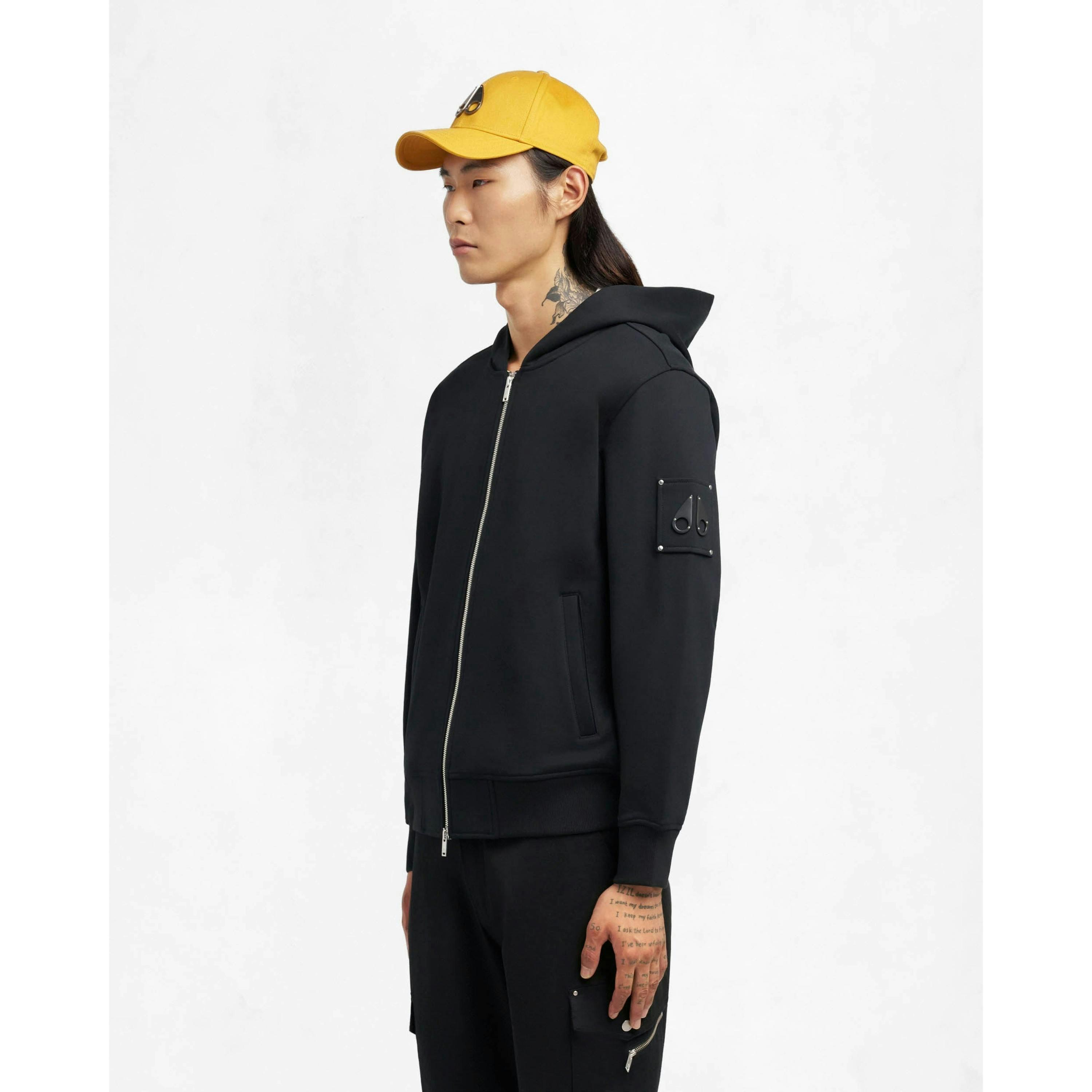 Moose Knuckles Hoodie  in Black , view 3 of 5