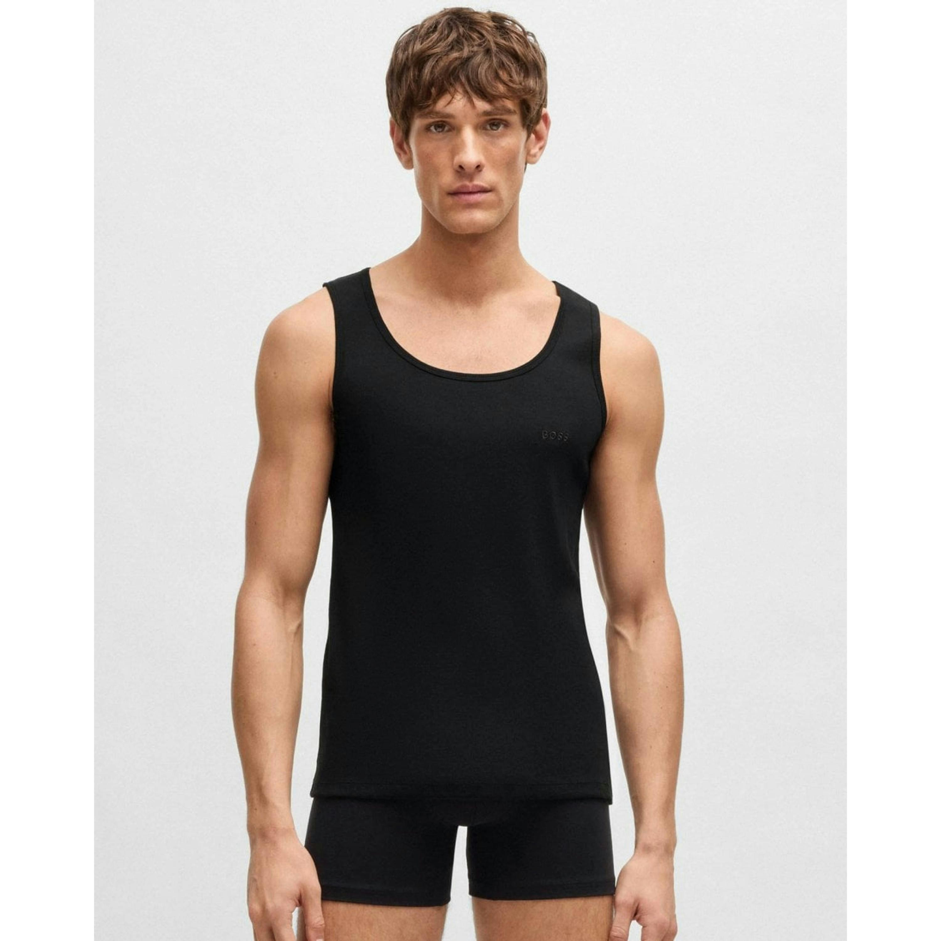 Hugo Boss Embroidered Logos Pants  in Black , view 1 of 4