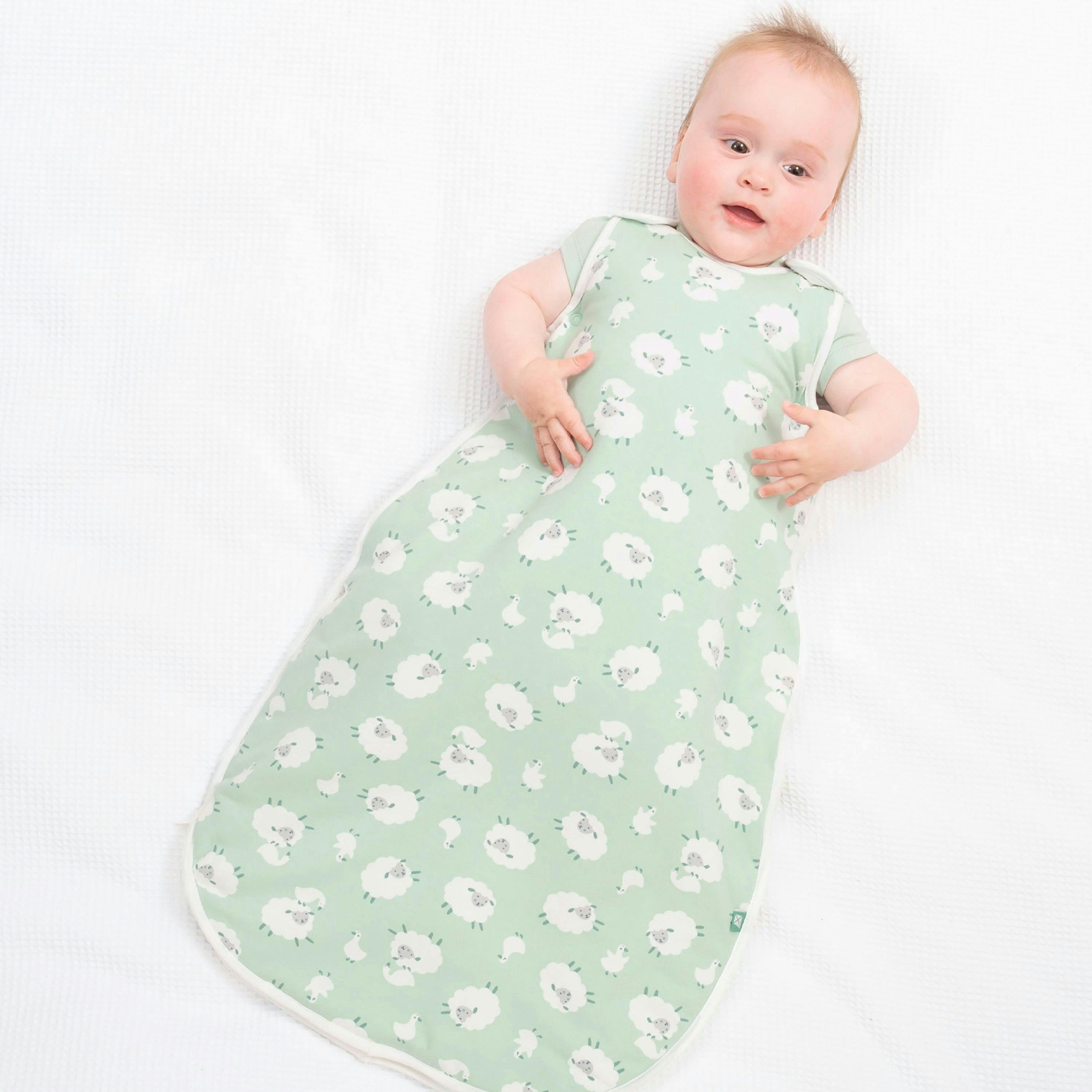 Baby Organic Baa Baa Quack Sleep Bag , view 2 of 3