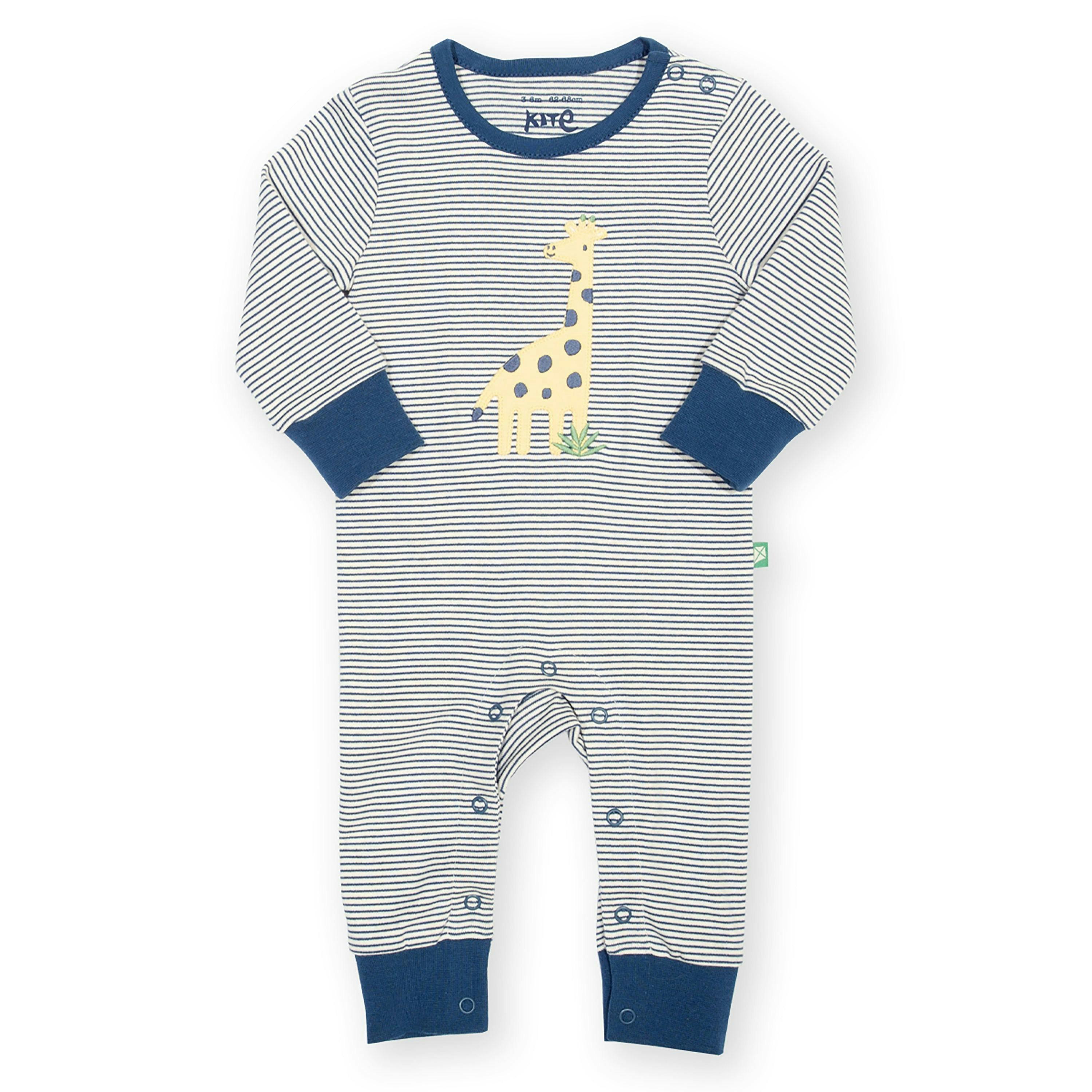 Baby Sweet Giraffe Organic Romper , view 1 of 3