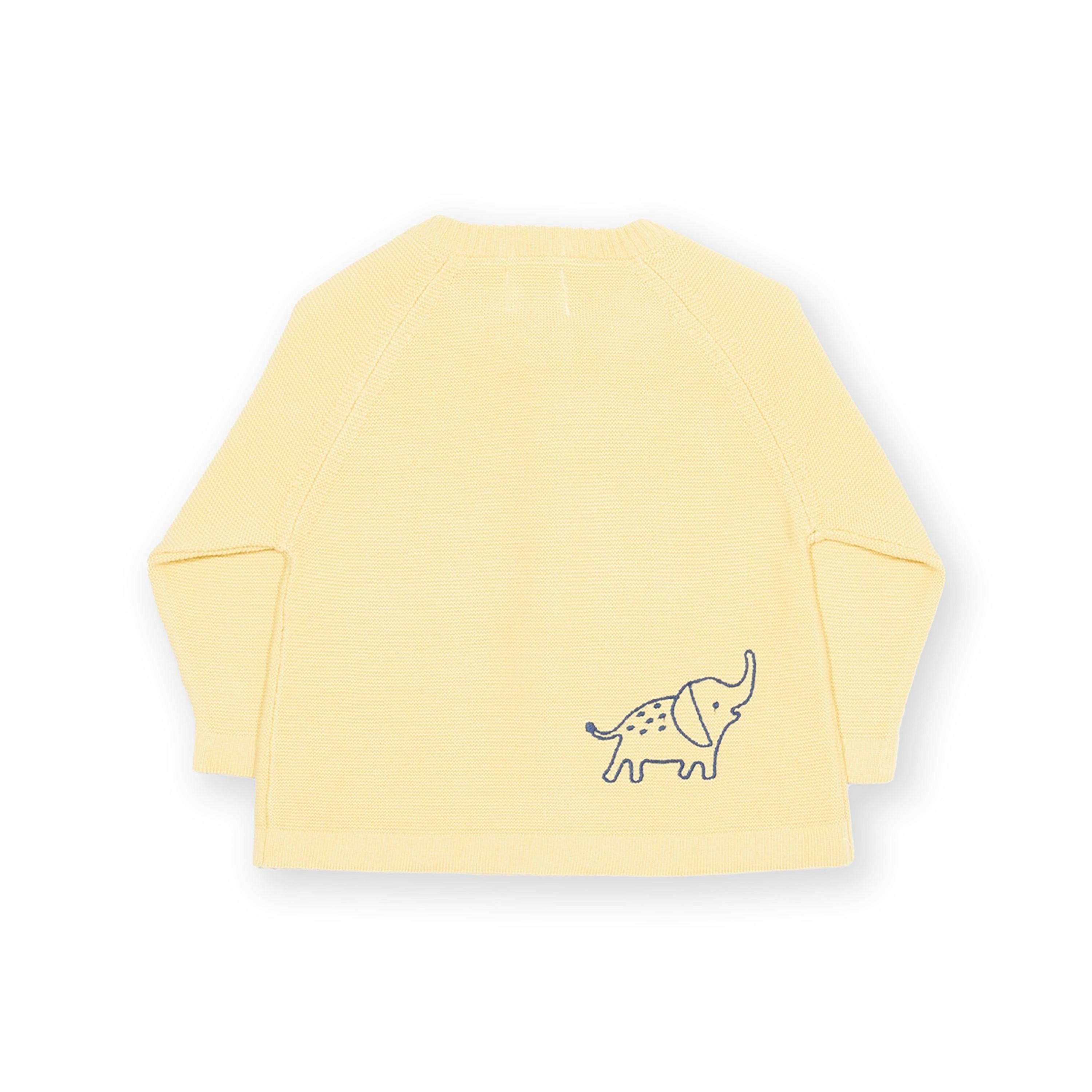Baby Organic Sweet Giraffe Cardi , view 4 of 4