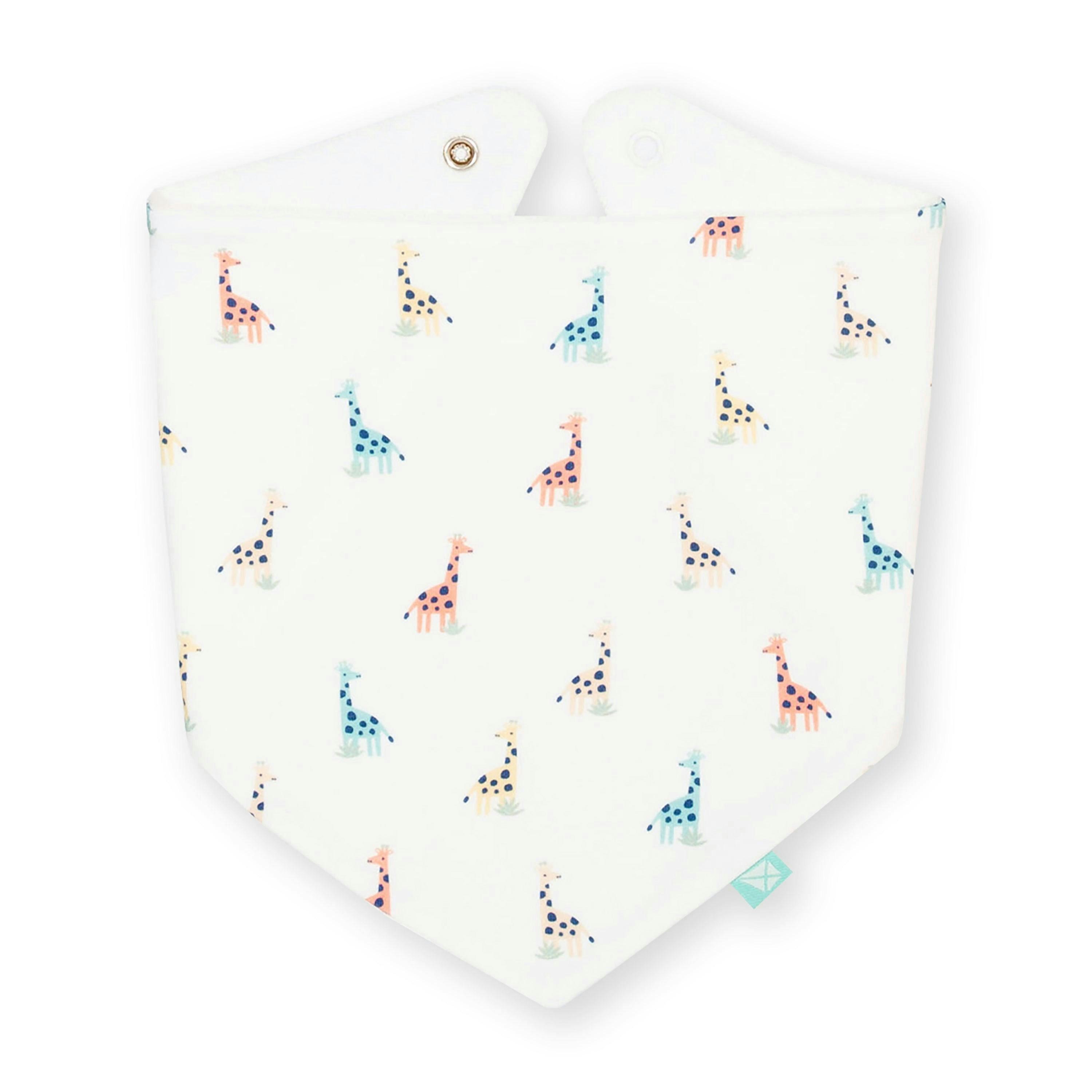 Baby Sweet Giraffe Organic Bib , view 1 of 3