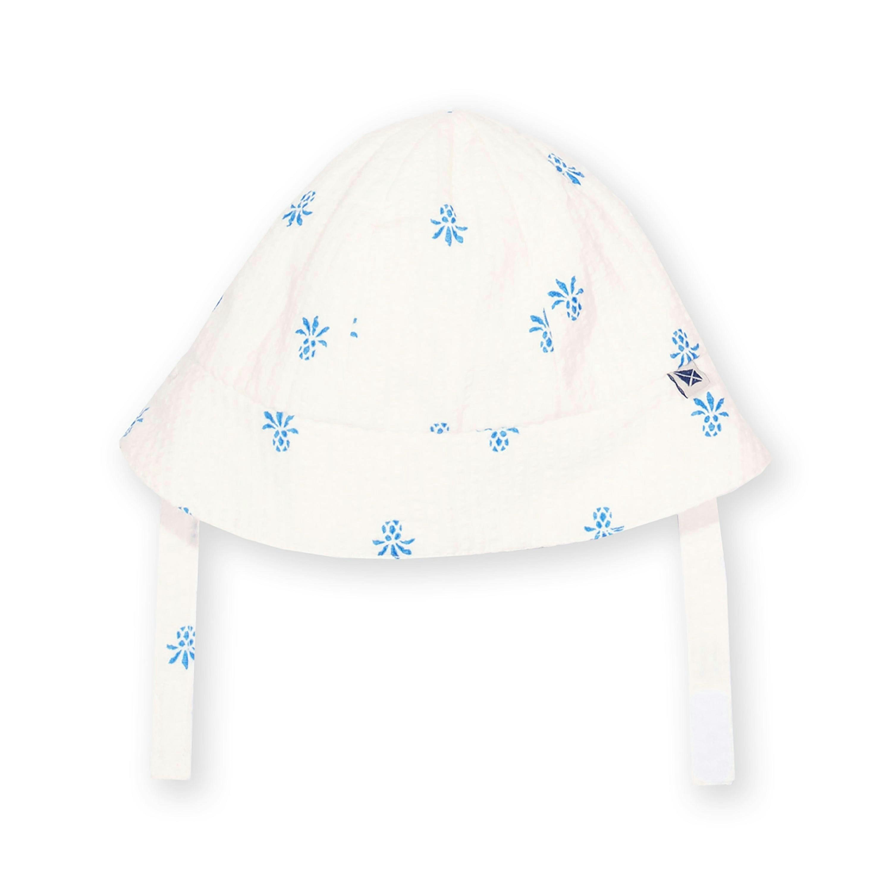Baby Pineapple Polka Organic Sun Hat , view 1 of 3