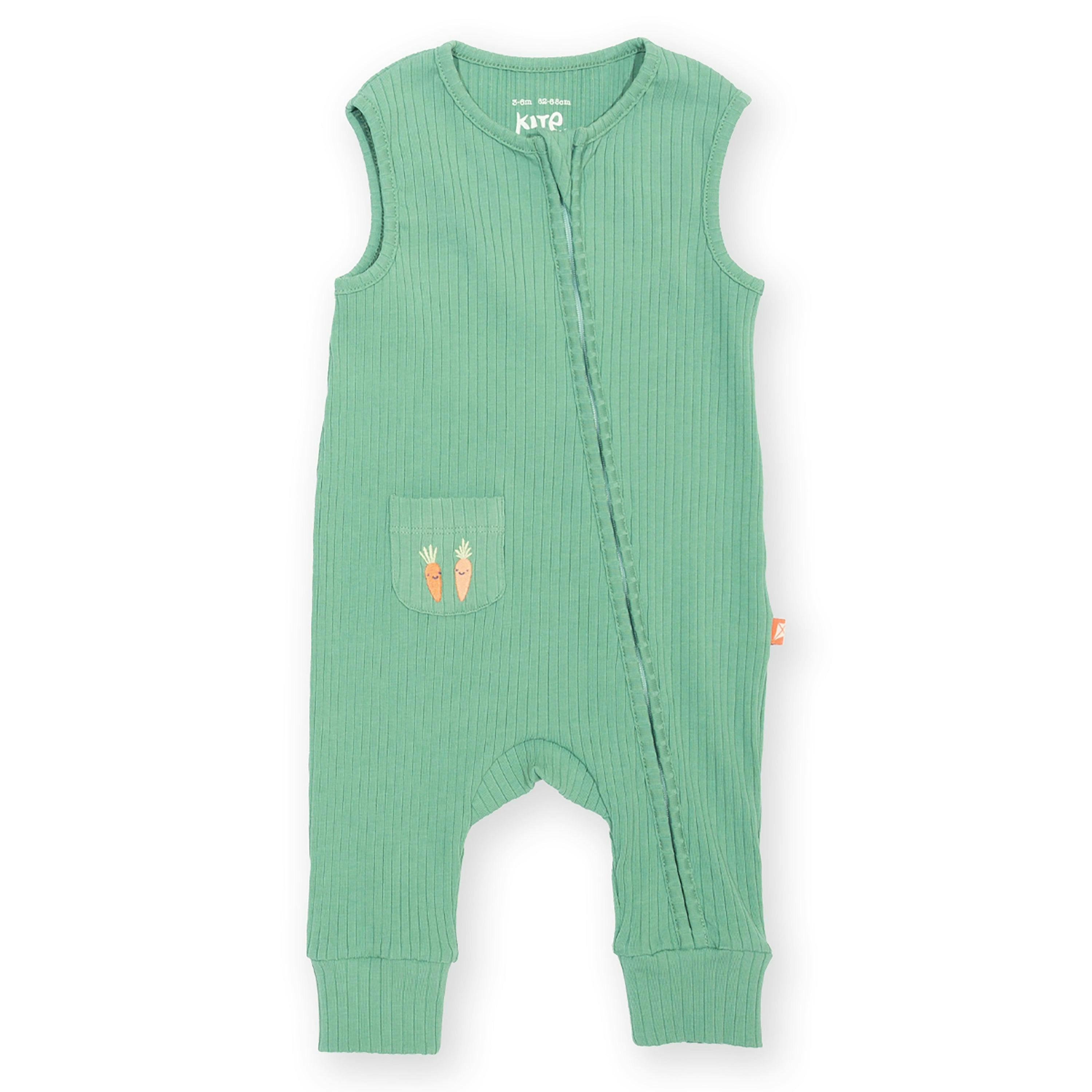 Baby Zippy Organic Dungarees , view 1 of 3