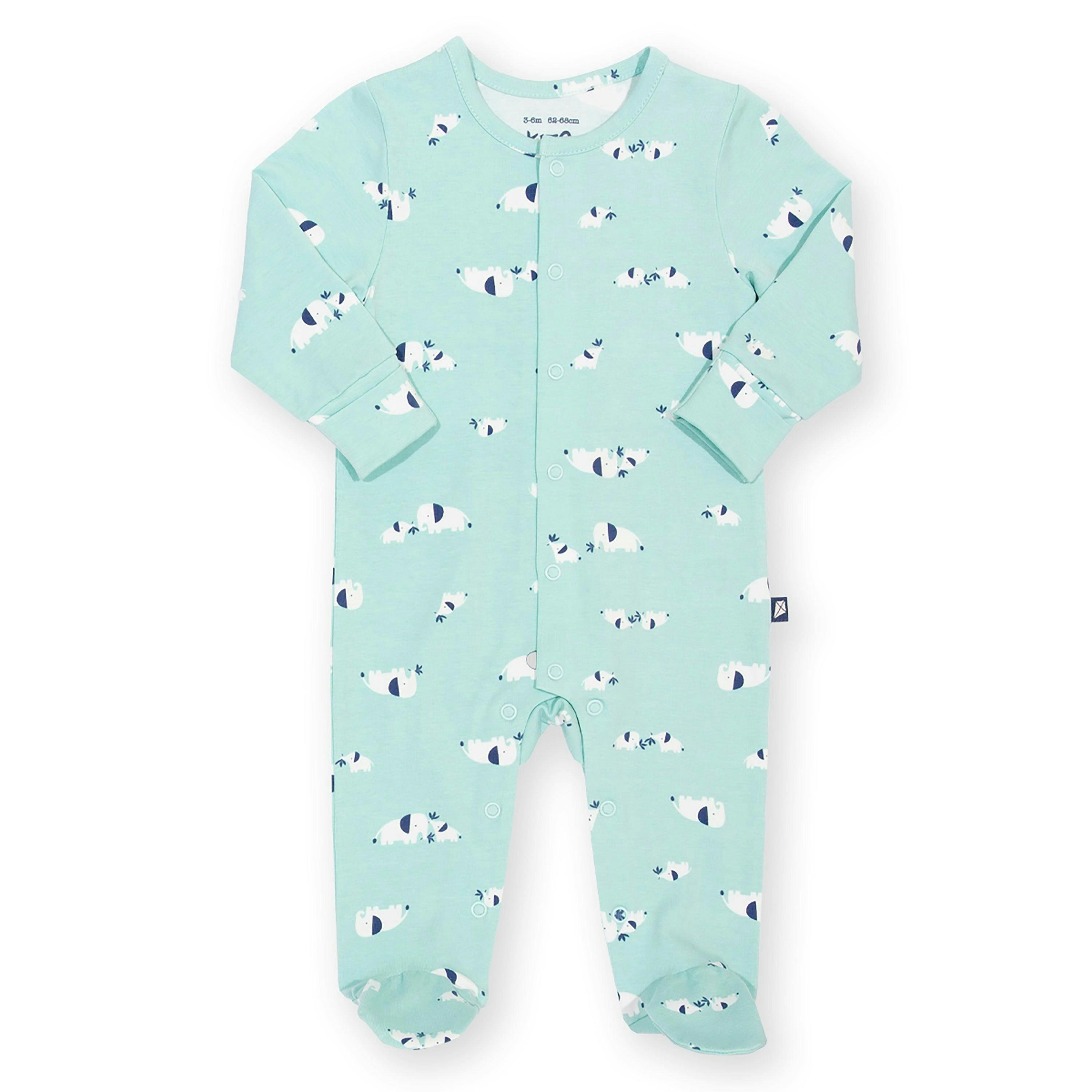 Baby Ele Time Organic Sleepsuit , view 1 of 3