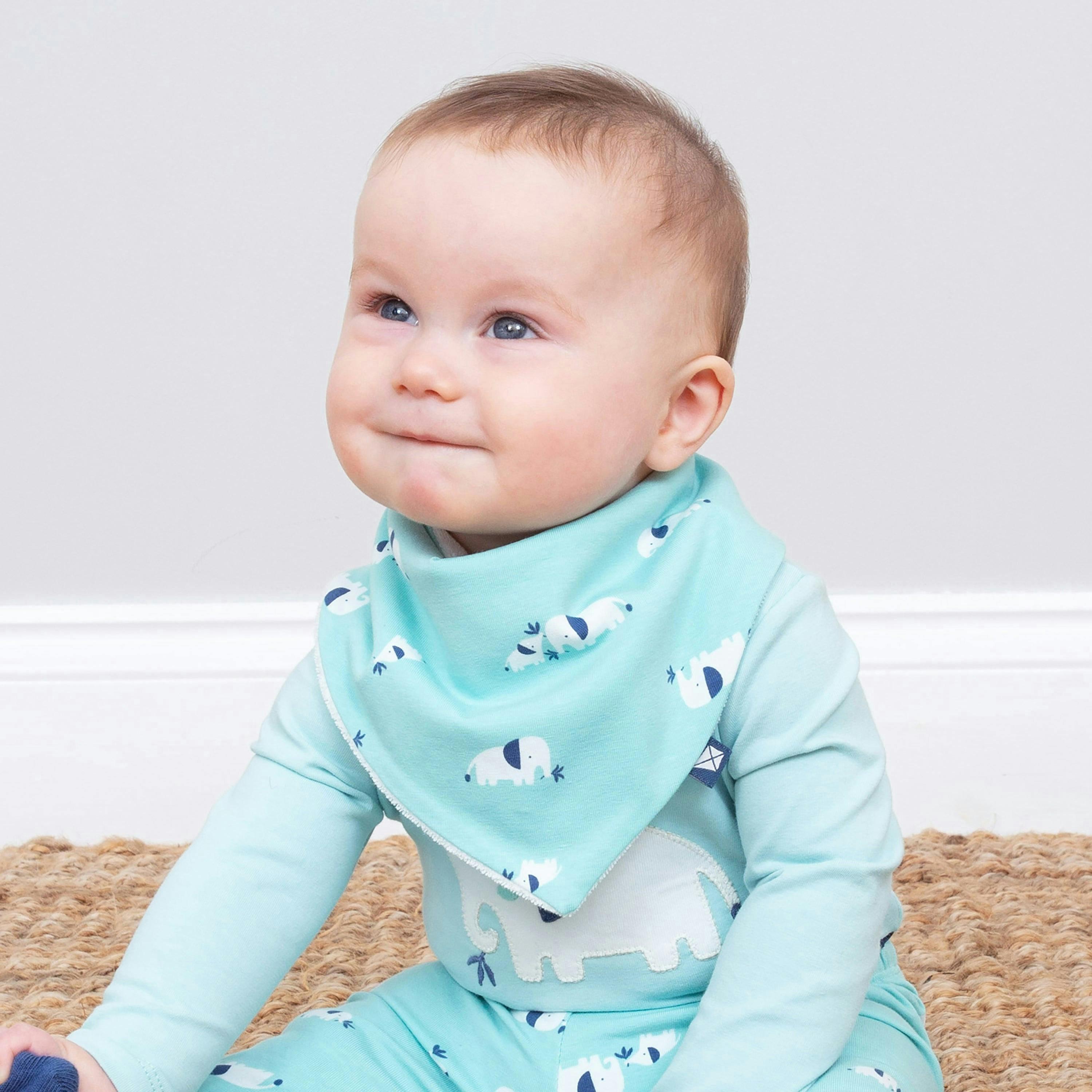 Baby Organic Ele Time Bib , view 2 of 3