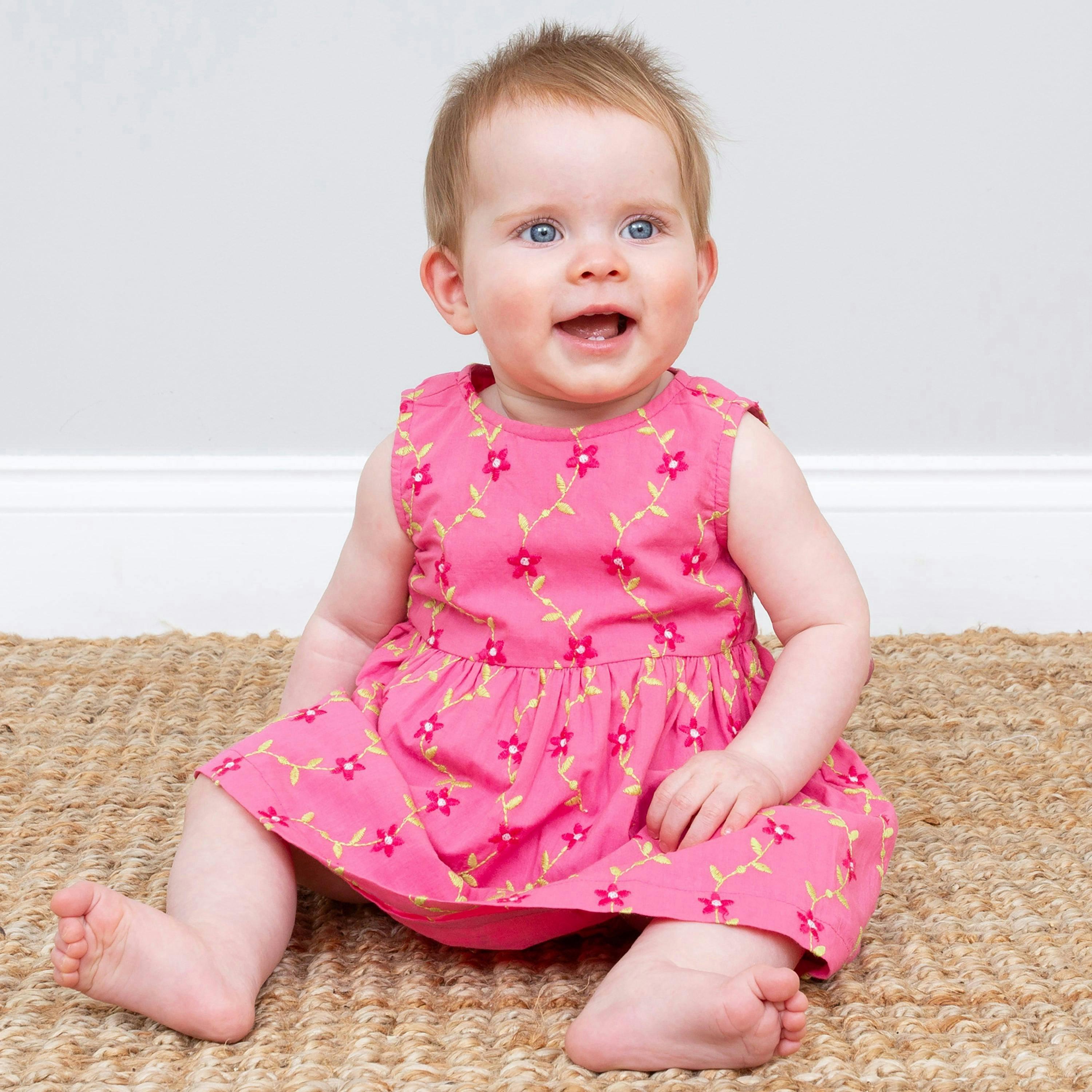 Baby Organic Fleur De Vigne Dress And Pants , view 2 of 4