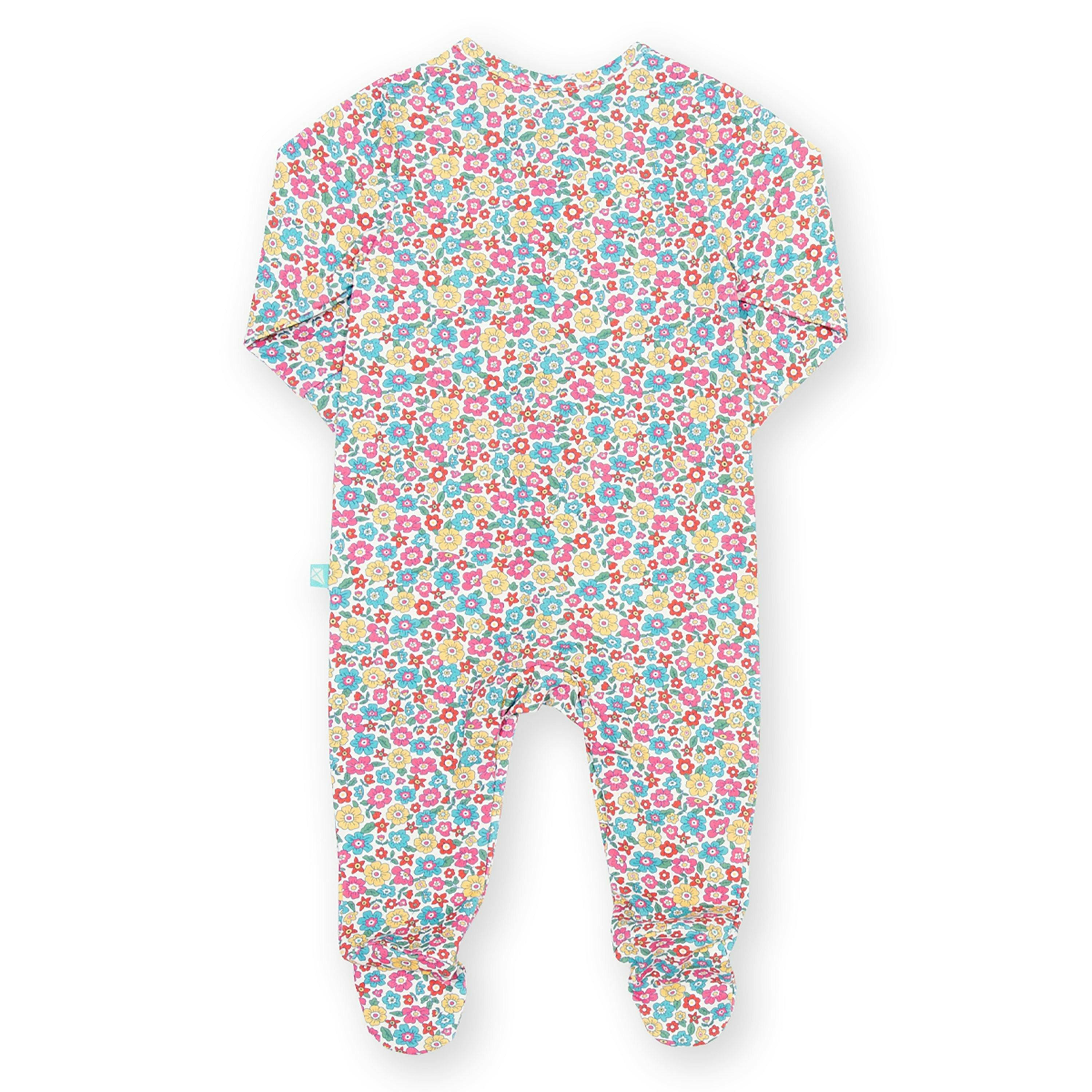 Baby Organic Born To Bloom Sleepsuit , view 3 of 3