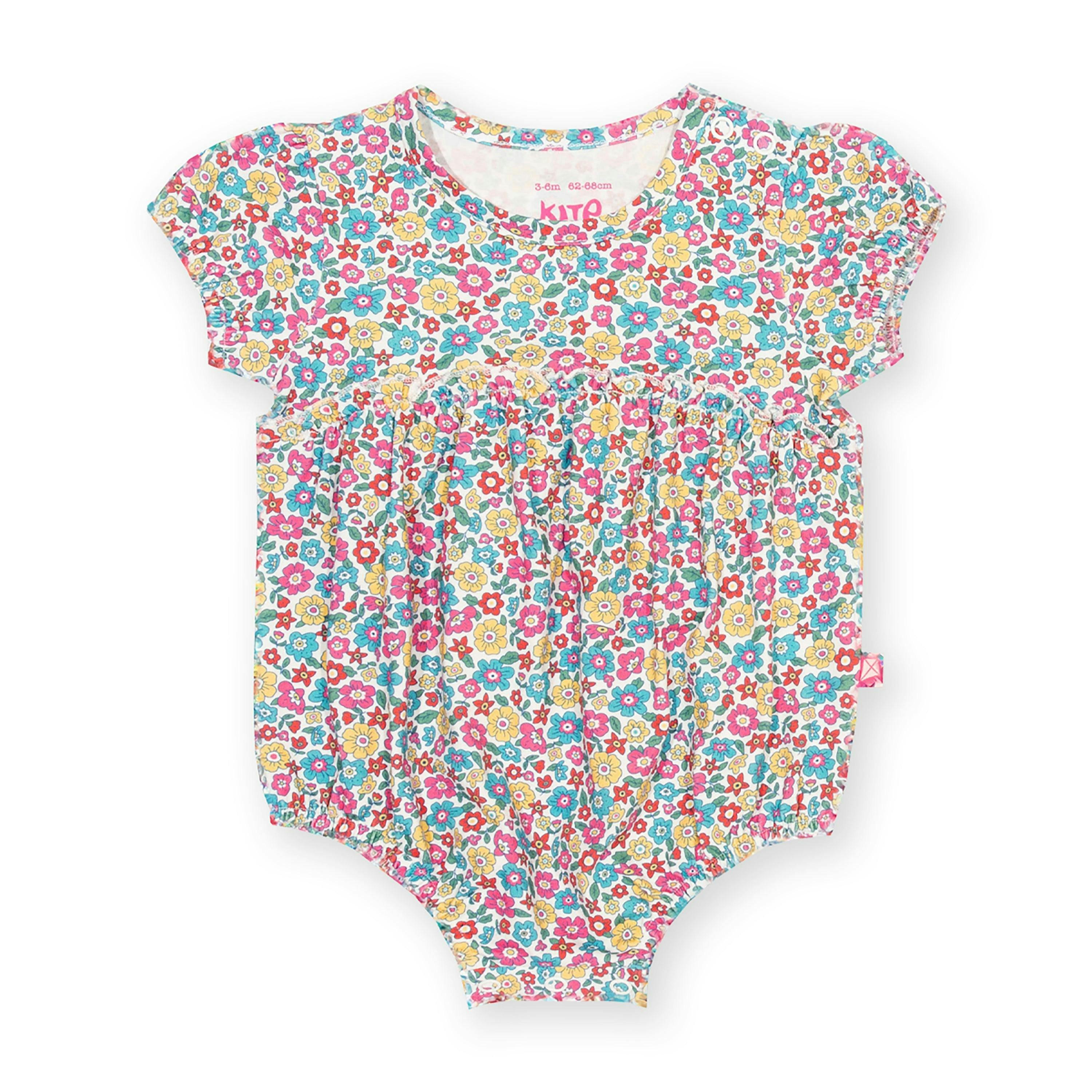 Baby Born To Bloom Organic Bubble Romper , view 1 of 3