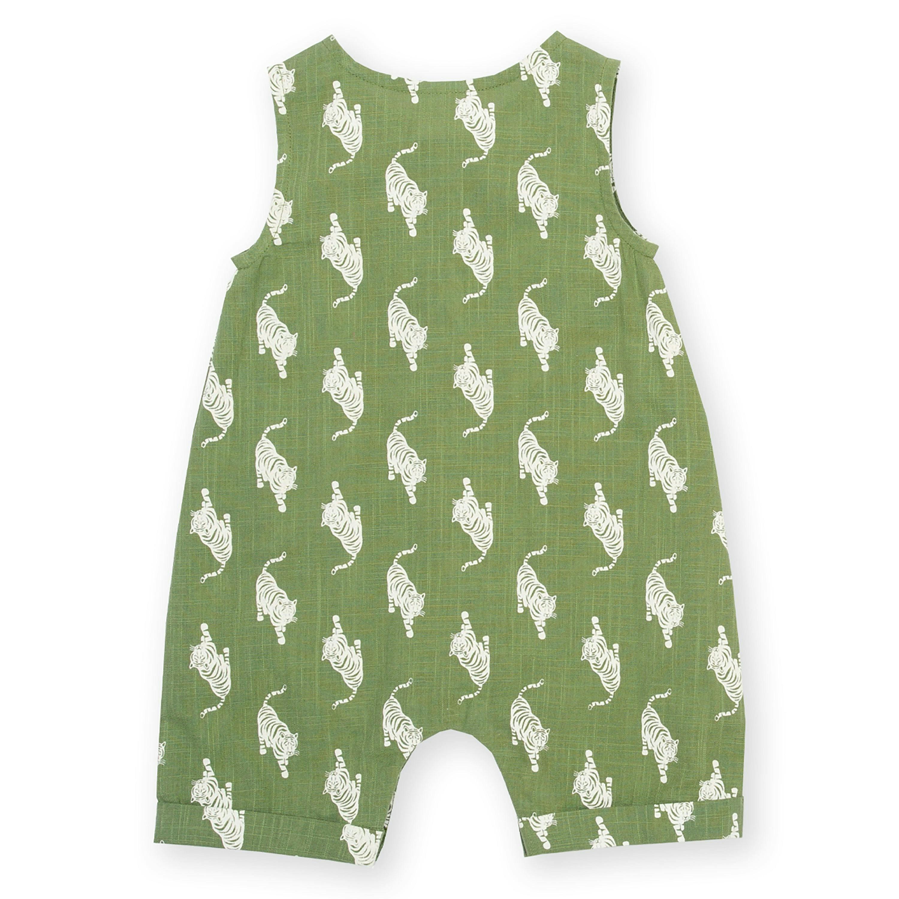 Baby Organic Stay Wild Dungarees , view 3 of 3
