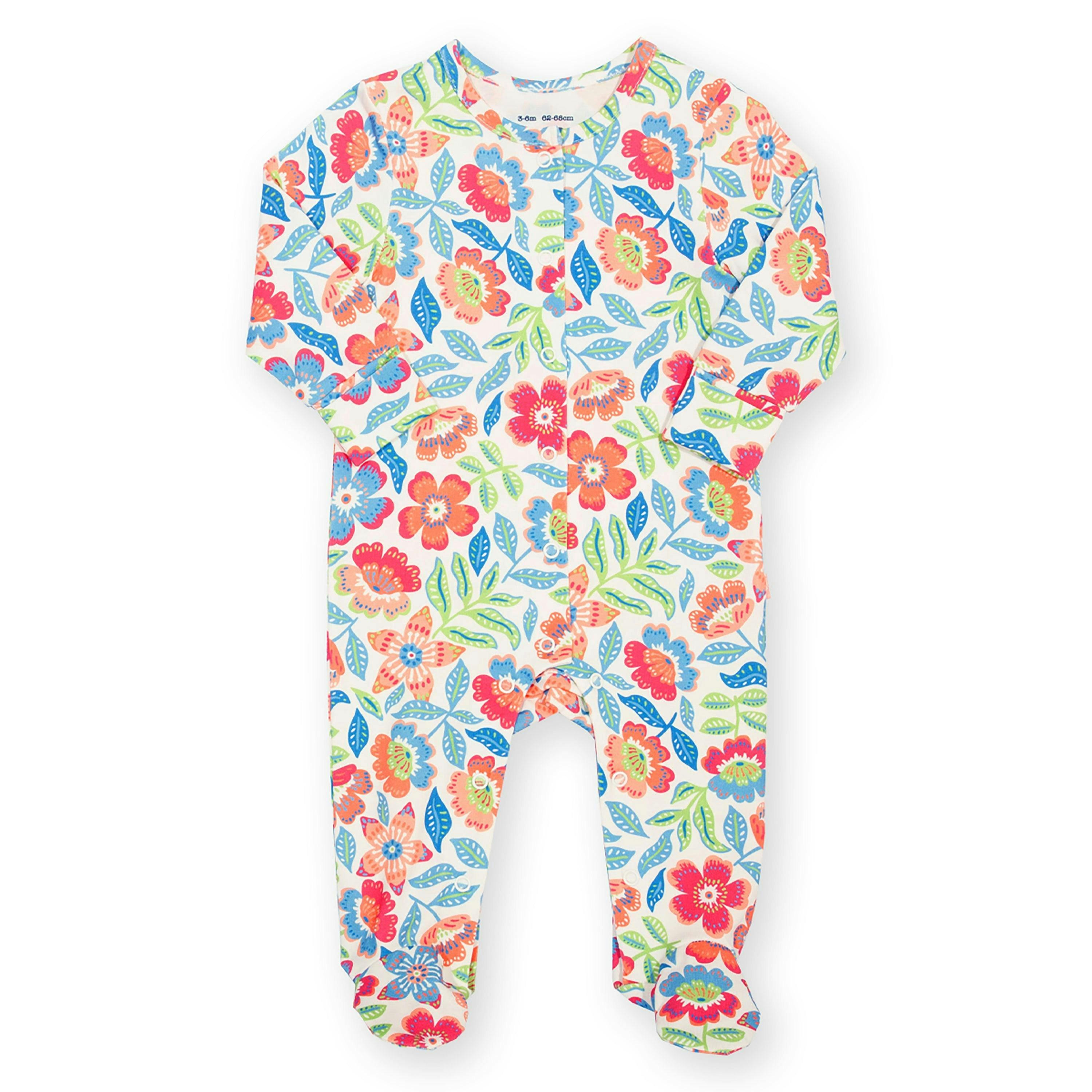 Baby Tropicarnival Organic Sleepsuit , view 1 of 3