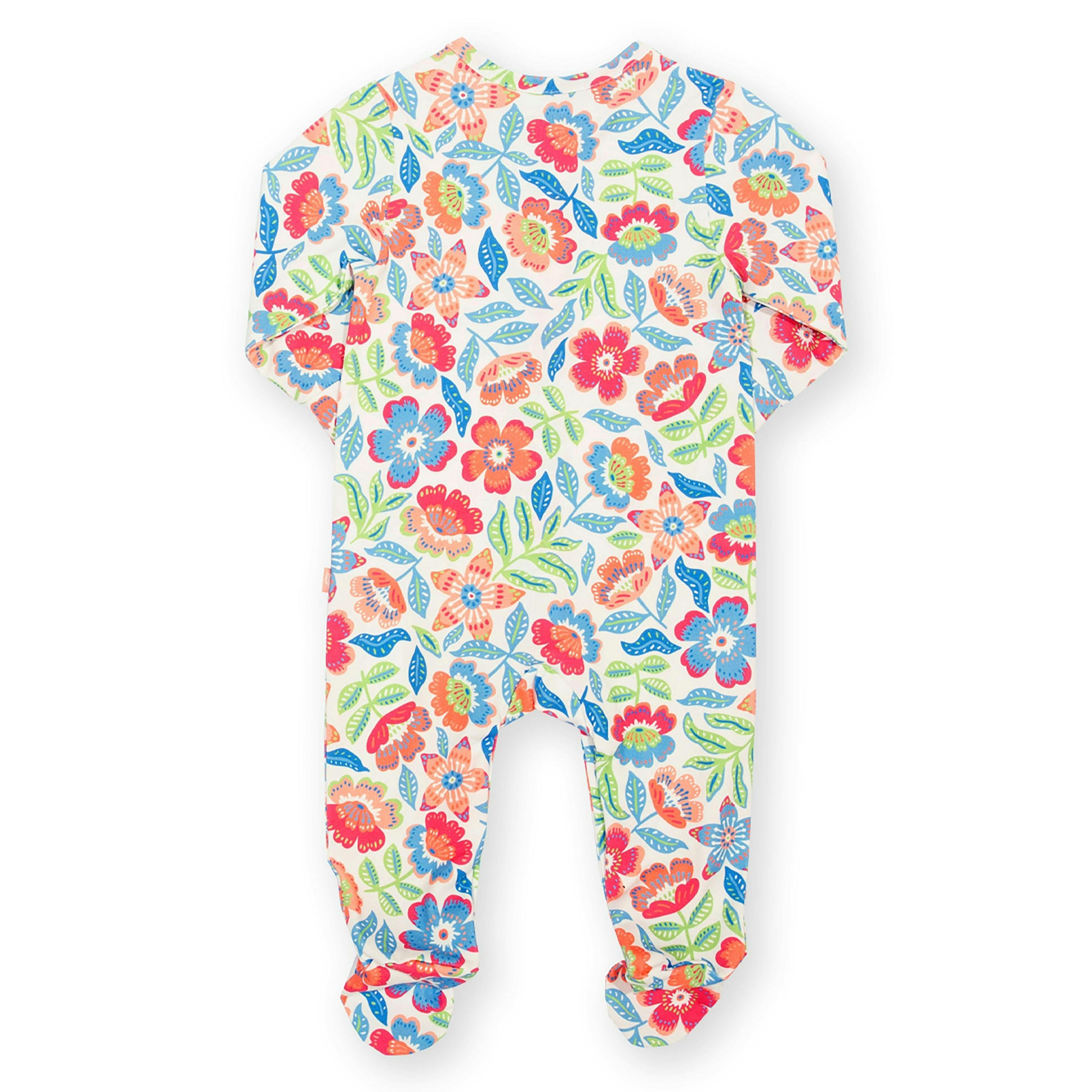 Baby Organic Tropicarnival Sleepsuit , view 3 of 3