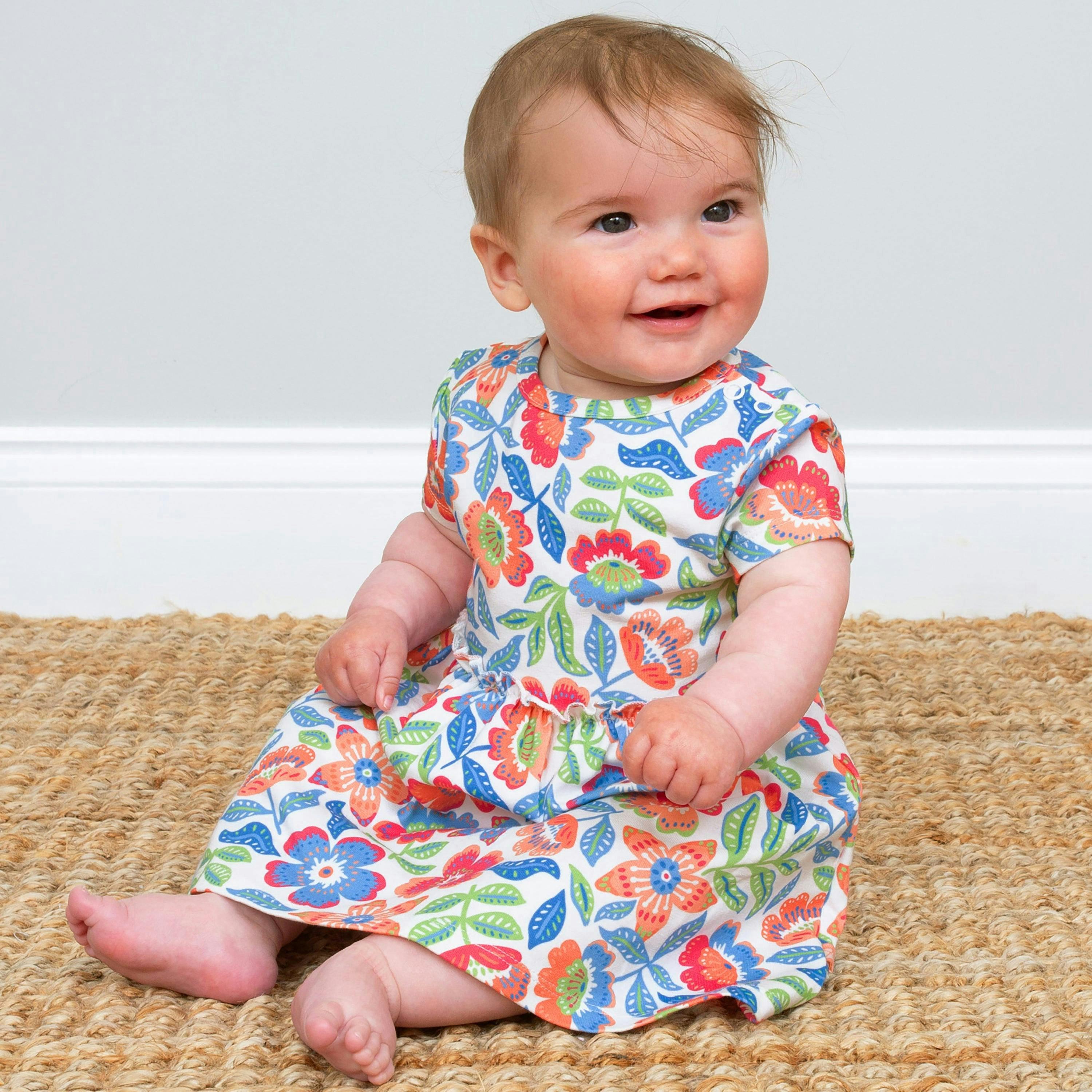 Baby Organic Tropicarnival Bodydress , view 2 of 3