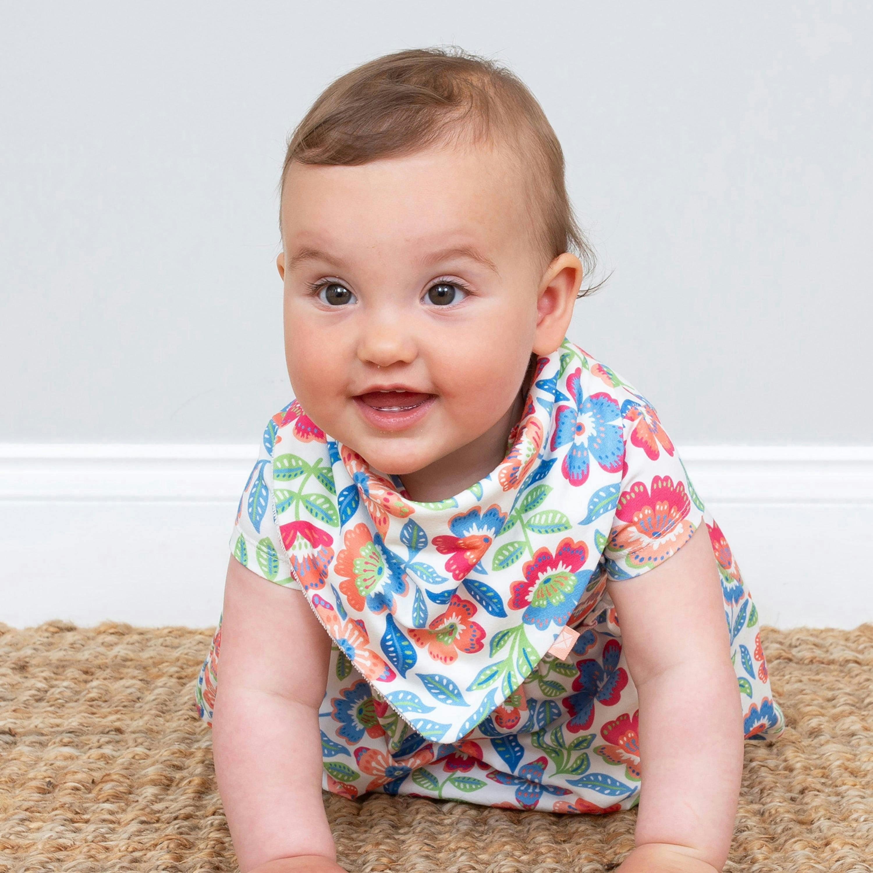 Baby Organic Tropicarnival Bib , view 2 of 2