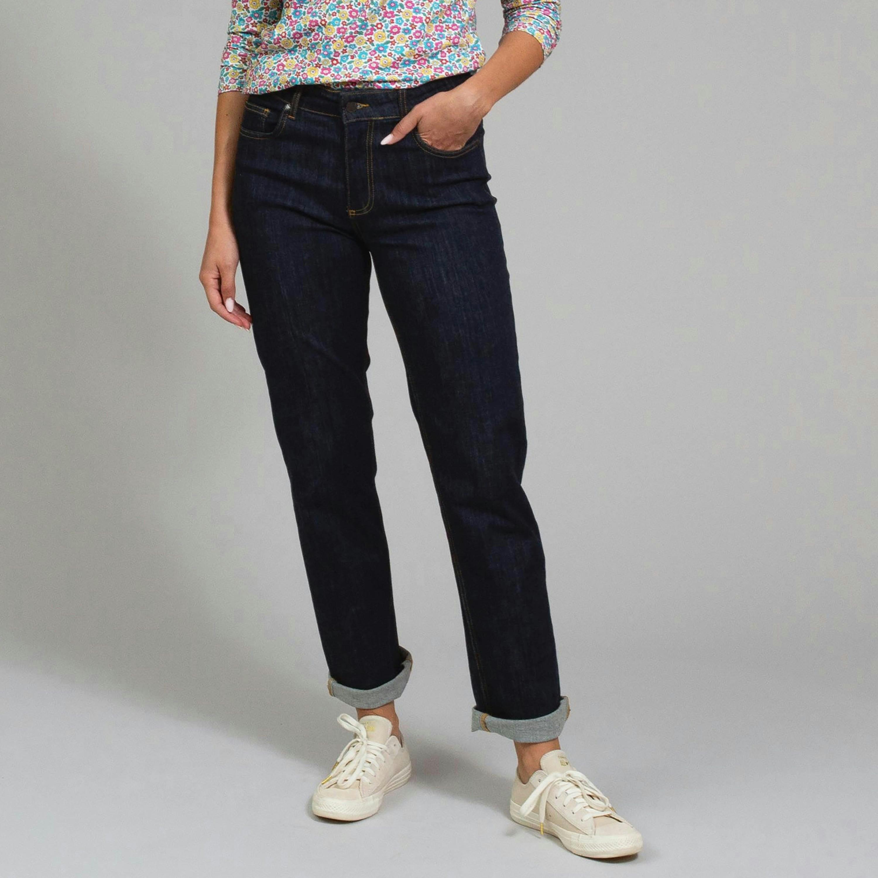Sturminster Organic Straight Leg Stretch Denim Jeans , view 3 of 4