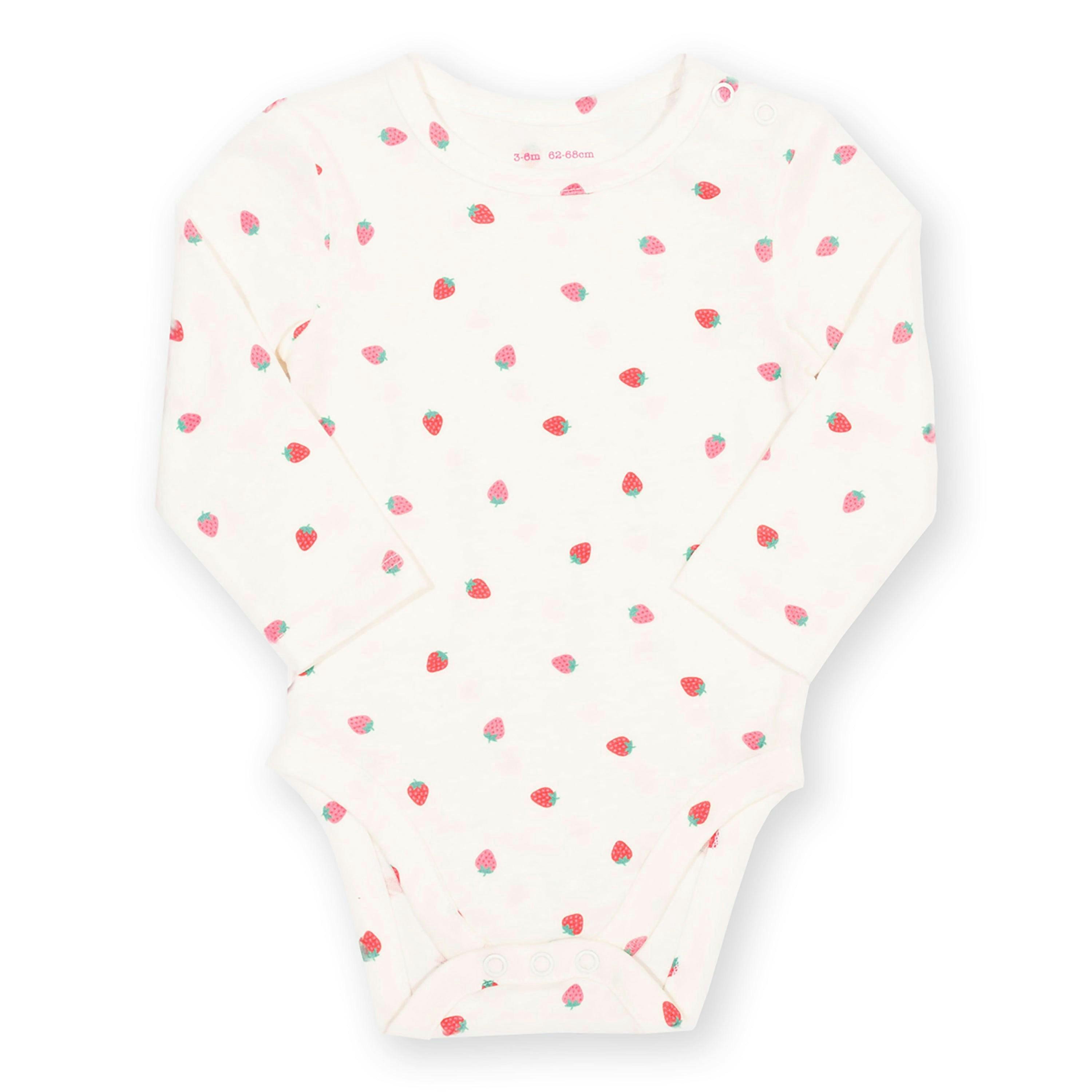 Baby Berry Dot Organic Bodysuit , view 1 of 3
