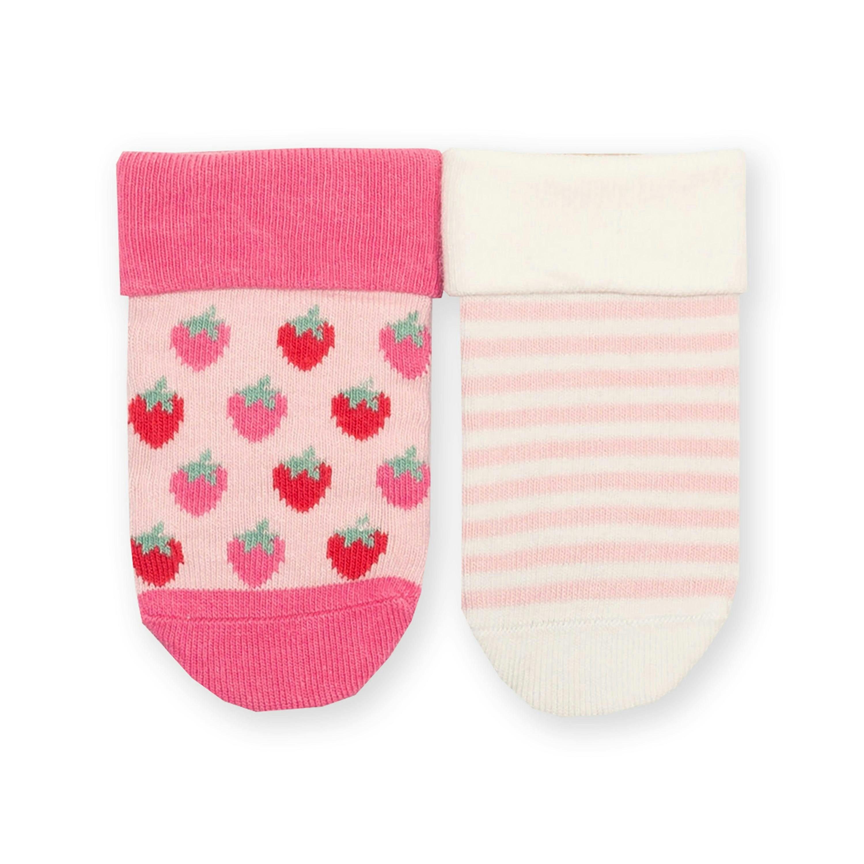 Baby Berry Dot Organic Socks , view 1 of 3