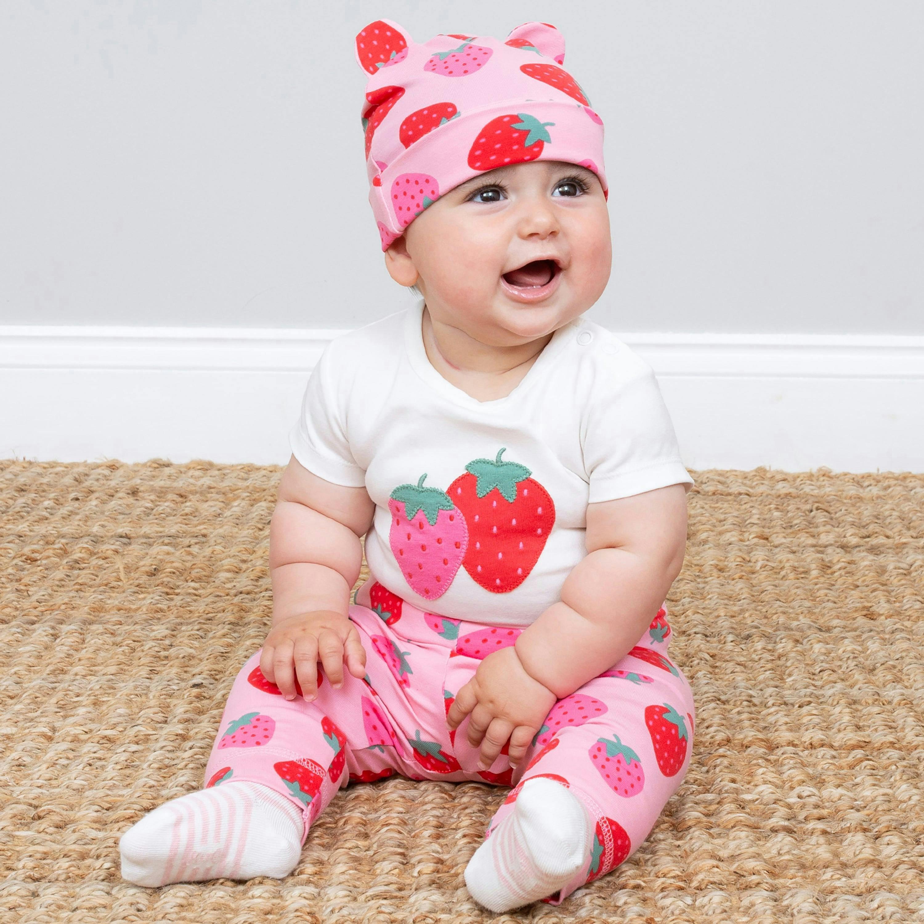 Baby Organic Berry Brave Bodysuit , view 3 of 4