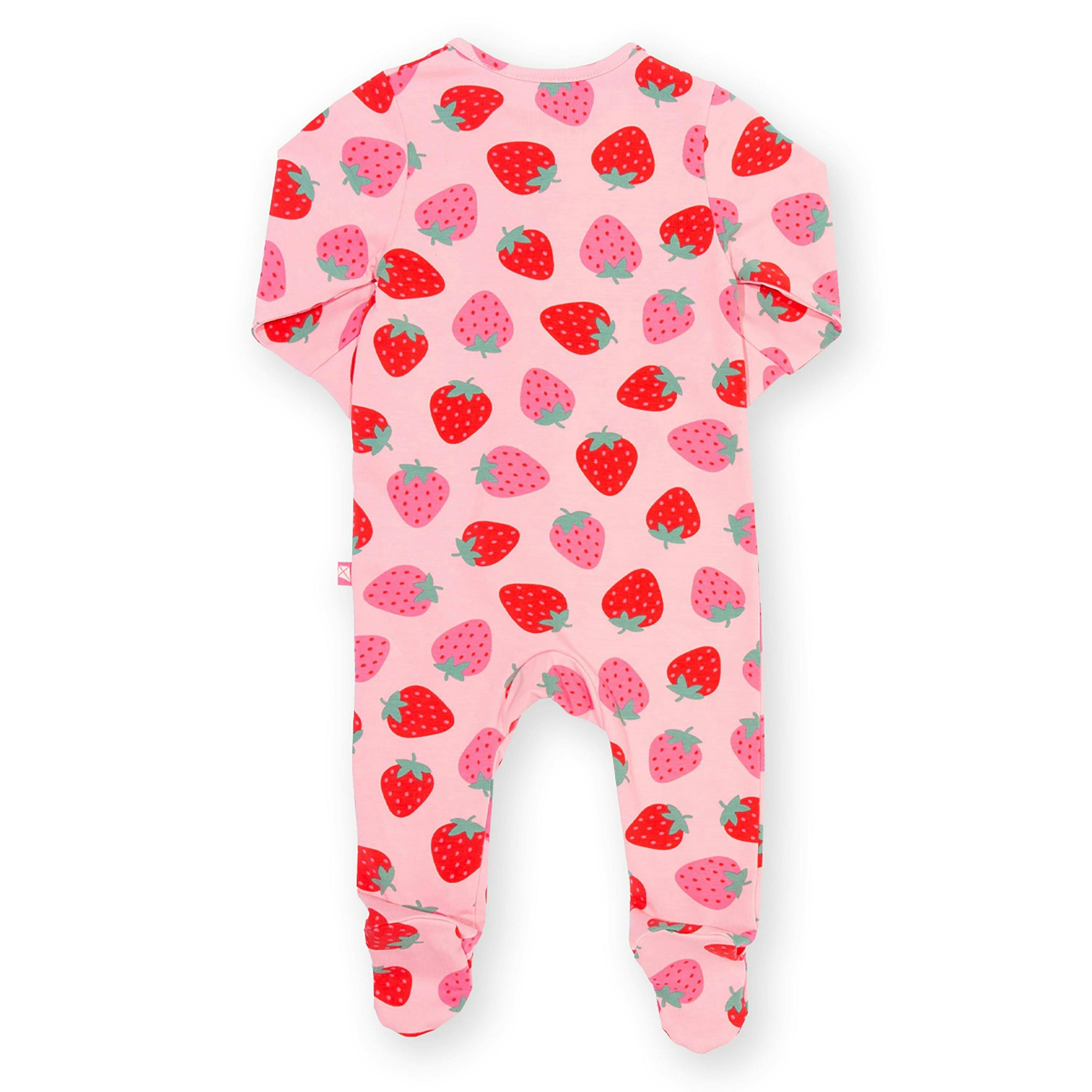 Baby Organic Berry Brave Sleepsuit , view 3 of 3