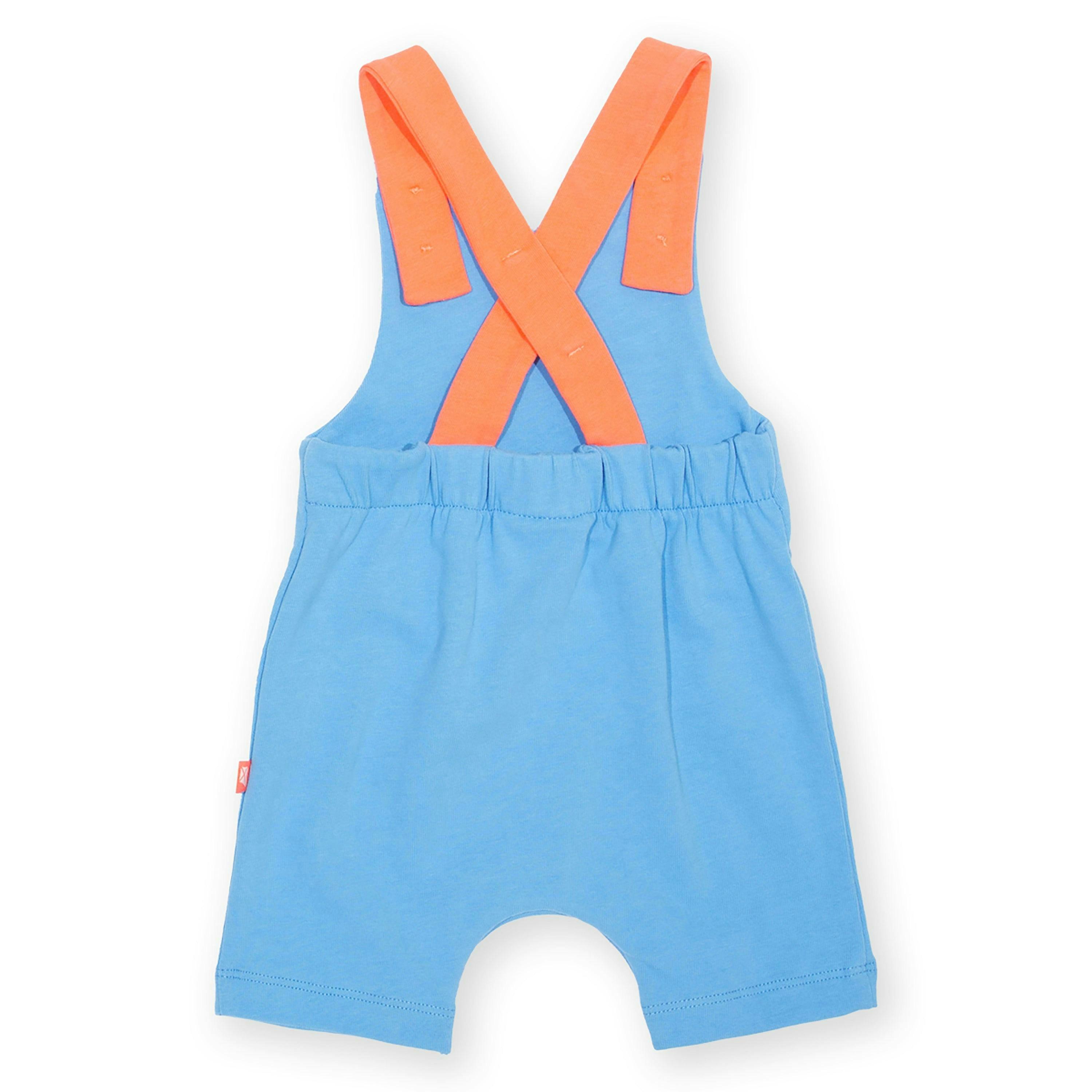 Baby Organic Under The Sea Dungarees , view 3 of 3