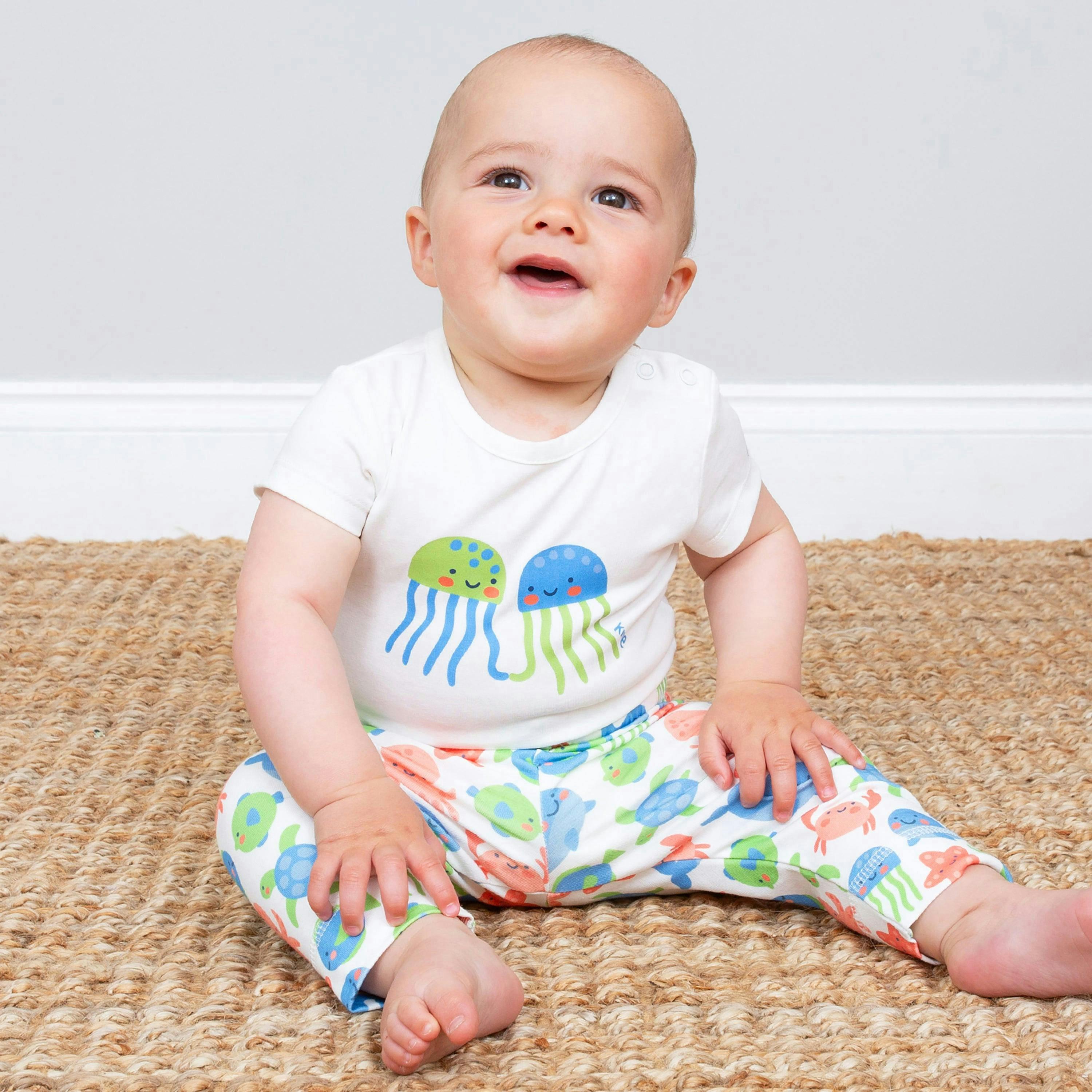 Baby Organic Under The Sea Leggings , view 2 of 3