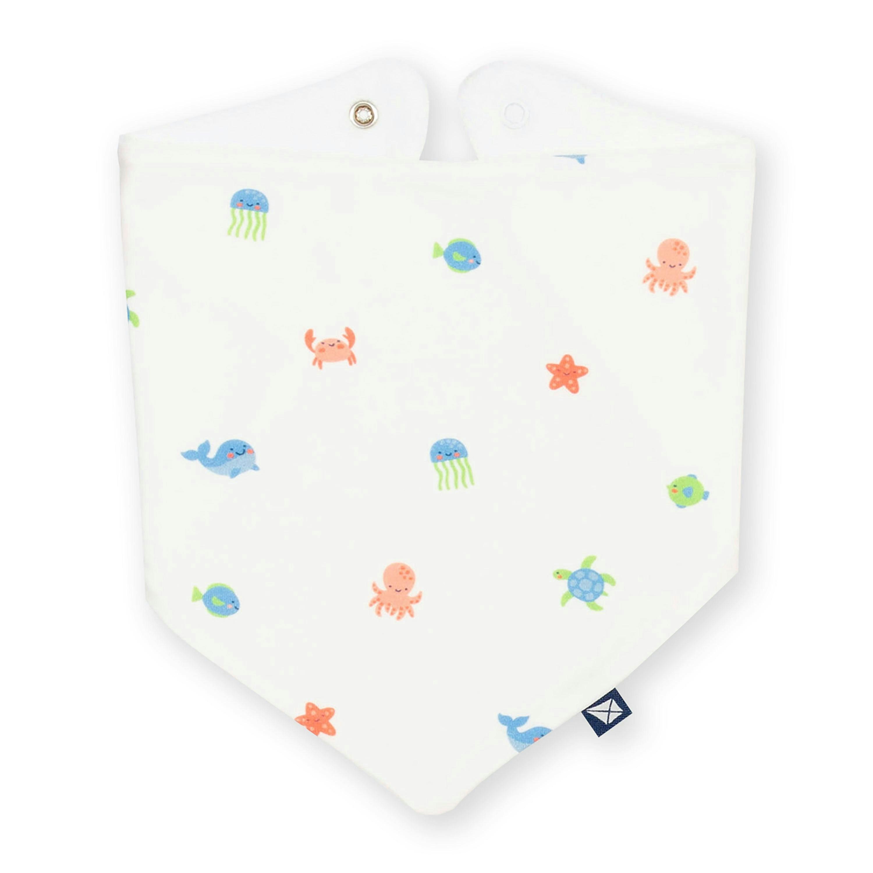 Baby Under The Sea Organic Bib , view 1 of 2