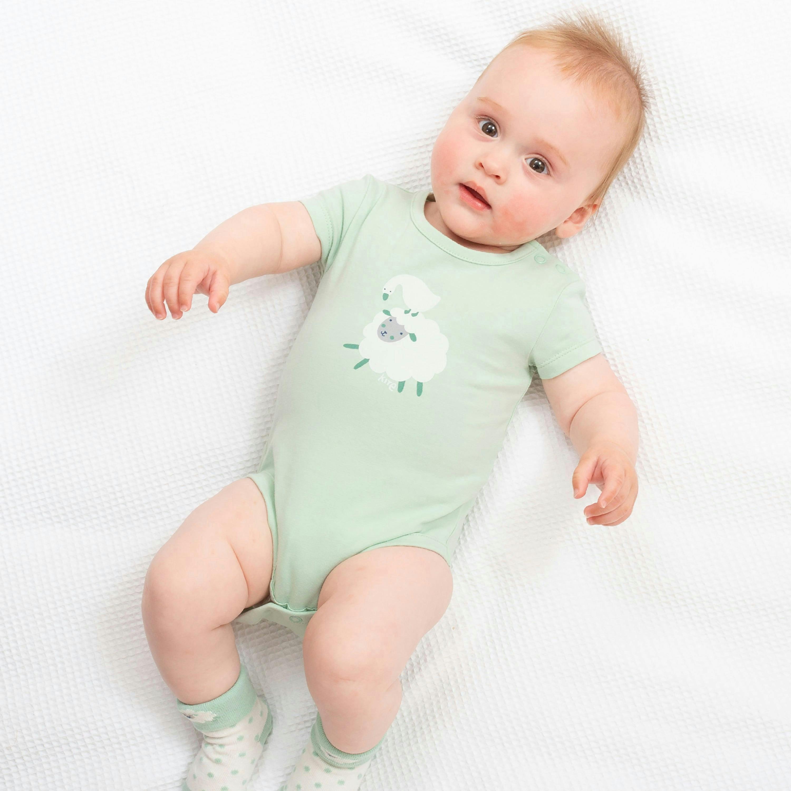 Baby Organic Baa Baa Quack Bodysuit , view 2 of 4