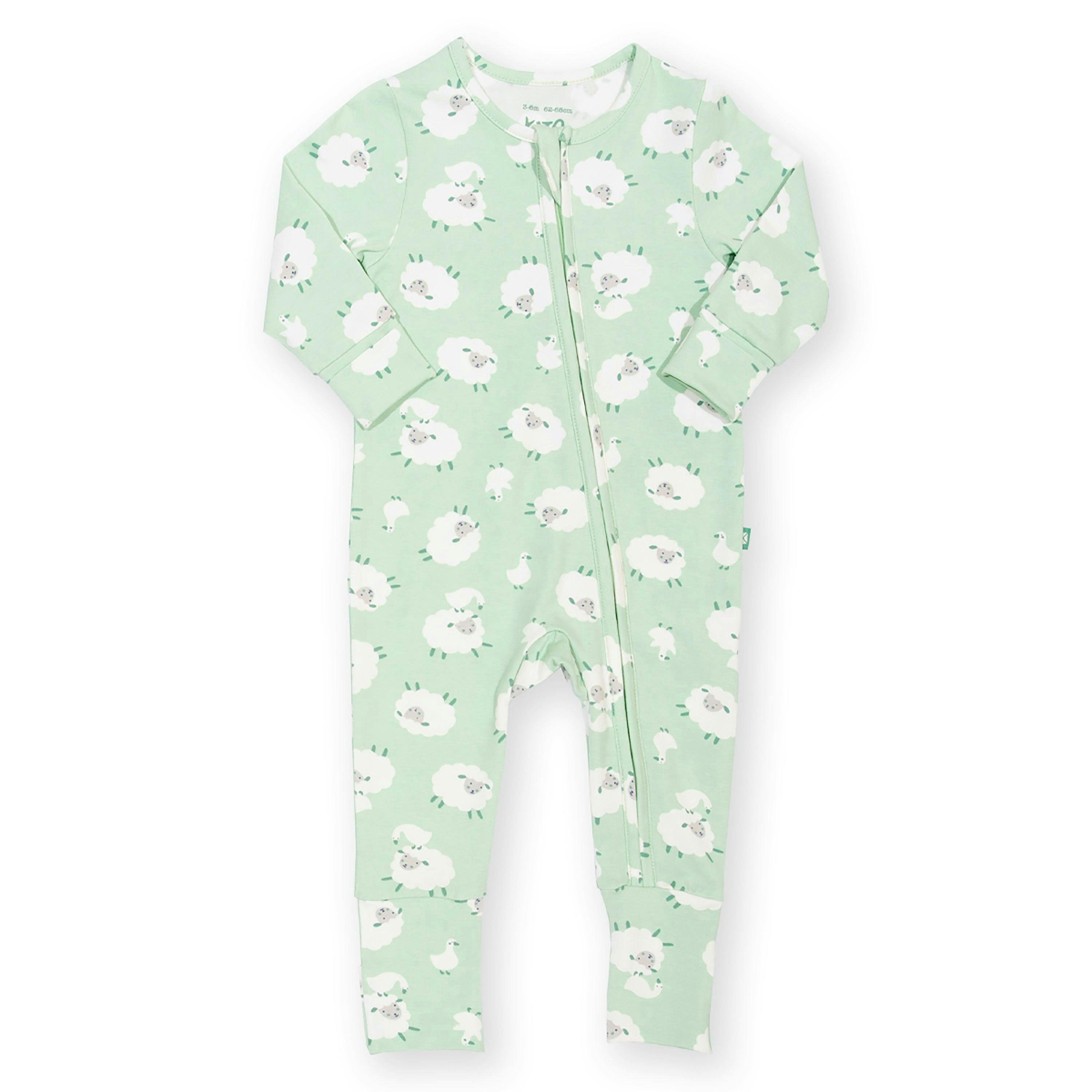 Baby Baa Baa Quack Organic Sleepsuit , view 1 of 3