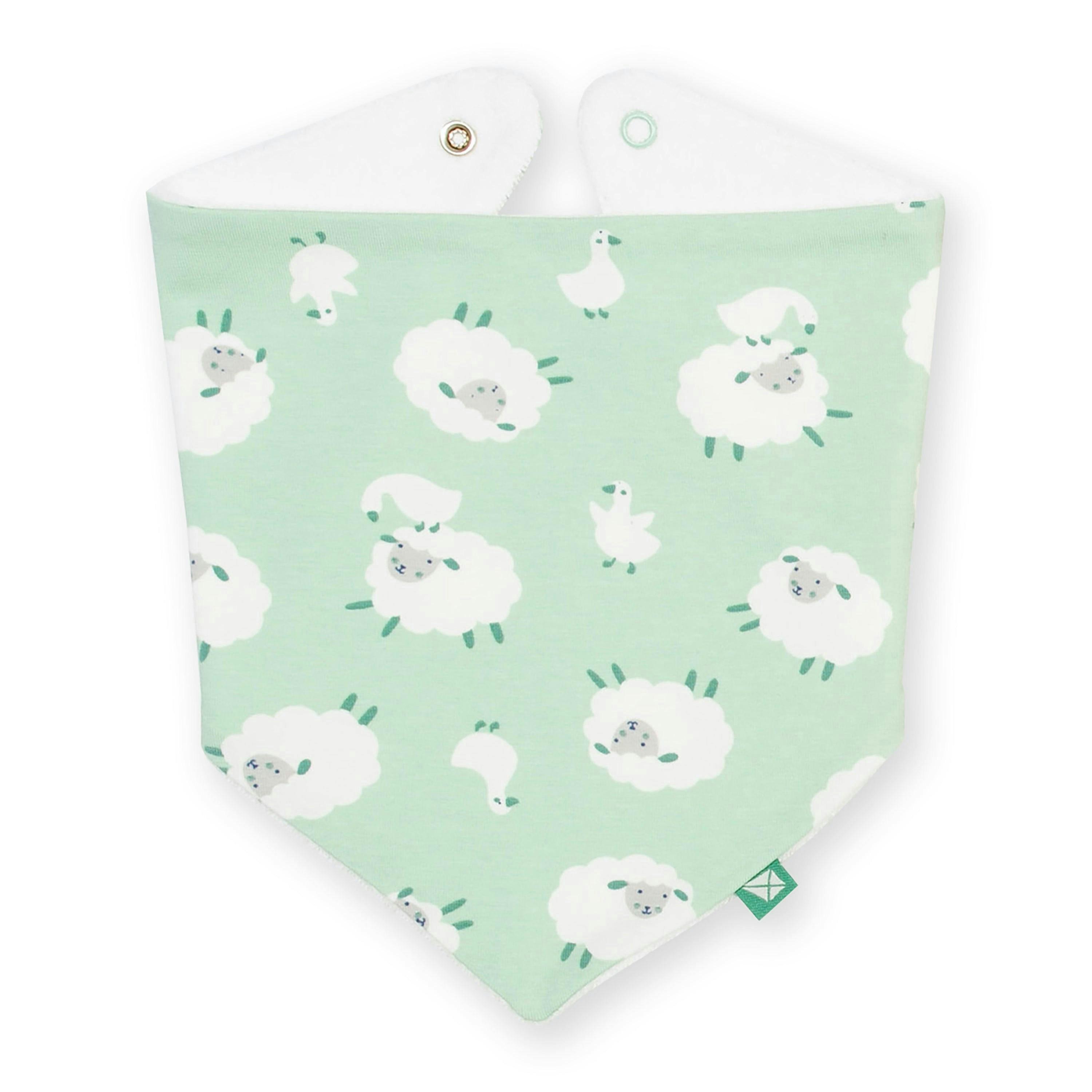 Baby Baa Baa Quack Organic Bib , view 1 of 2