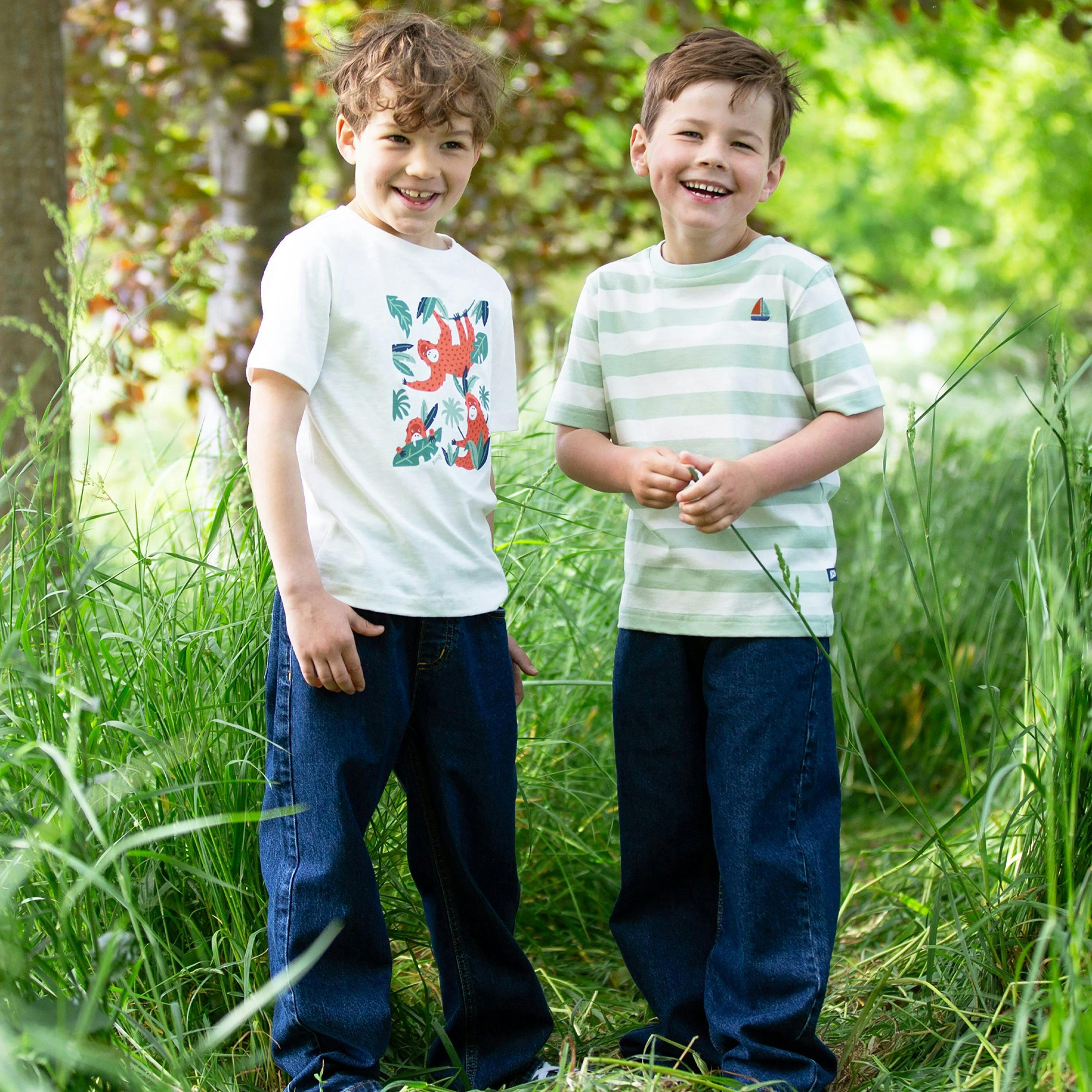 Kids Organic Sail Away T-Shirt , view 3 of 4