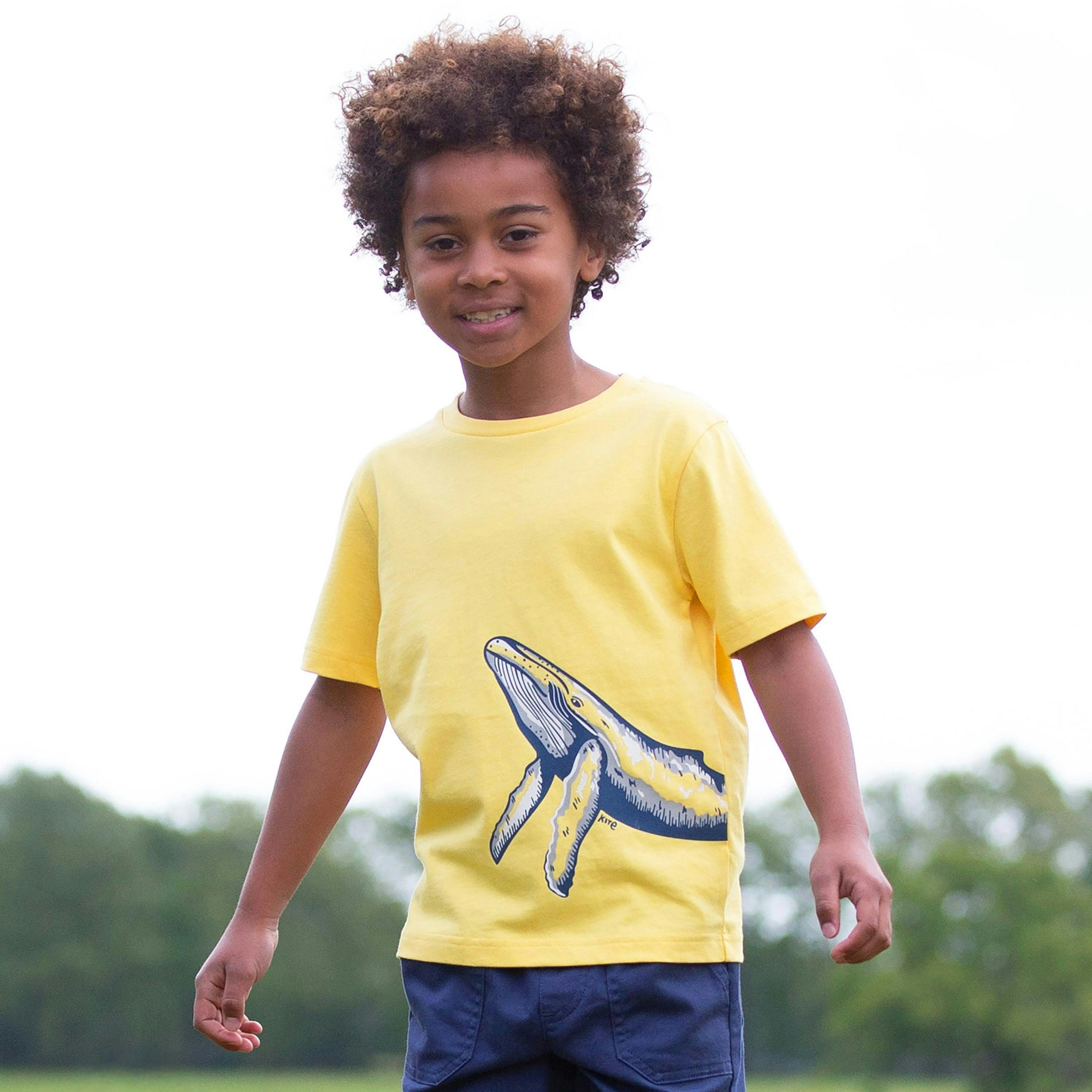 Kids Organic Humpback T-Shirt , view 2 of 3