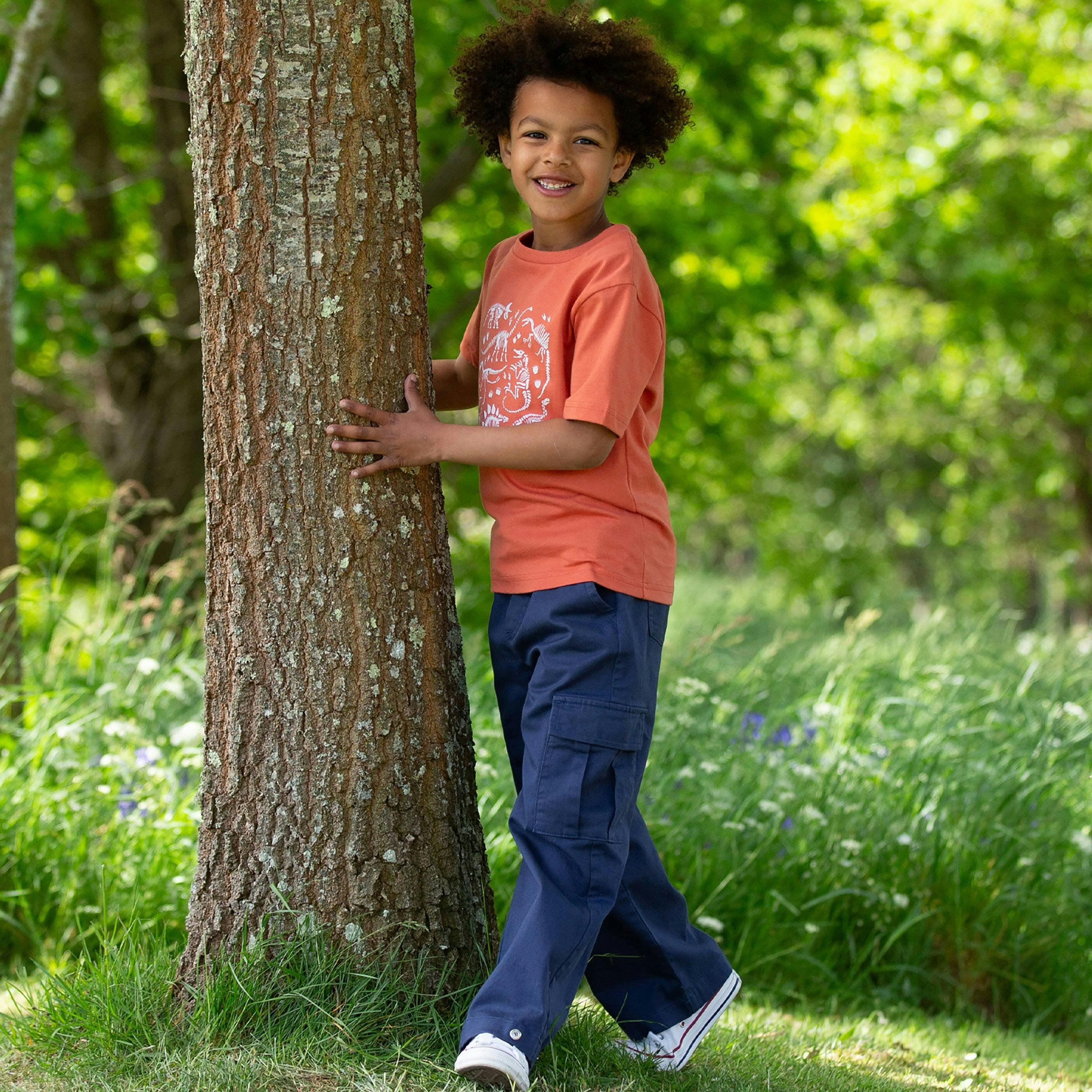 Kids Organic Dino Discovery T-Shirt , view 3 of 4
