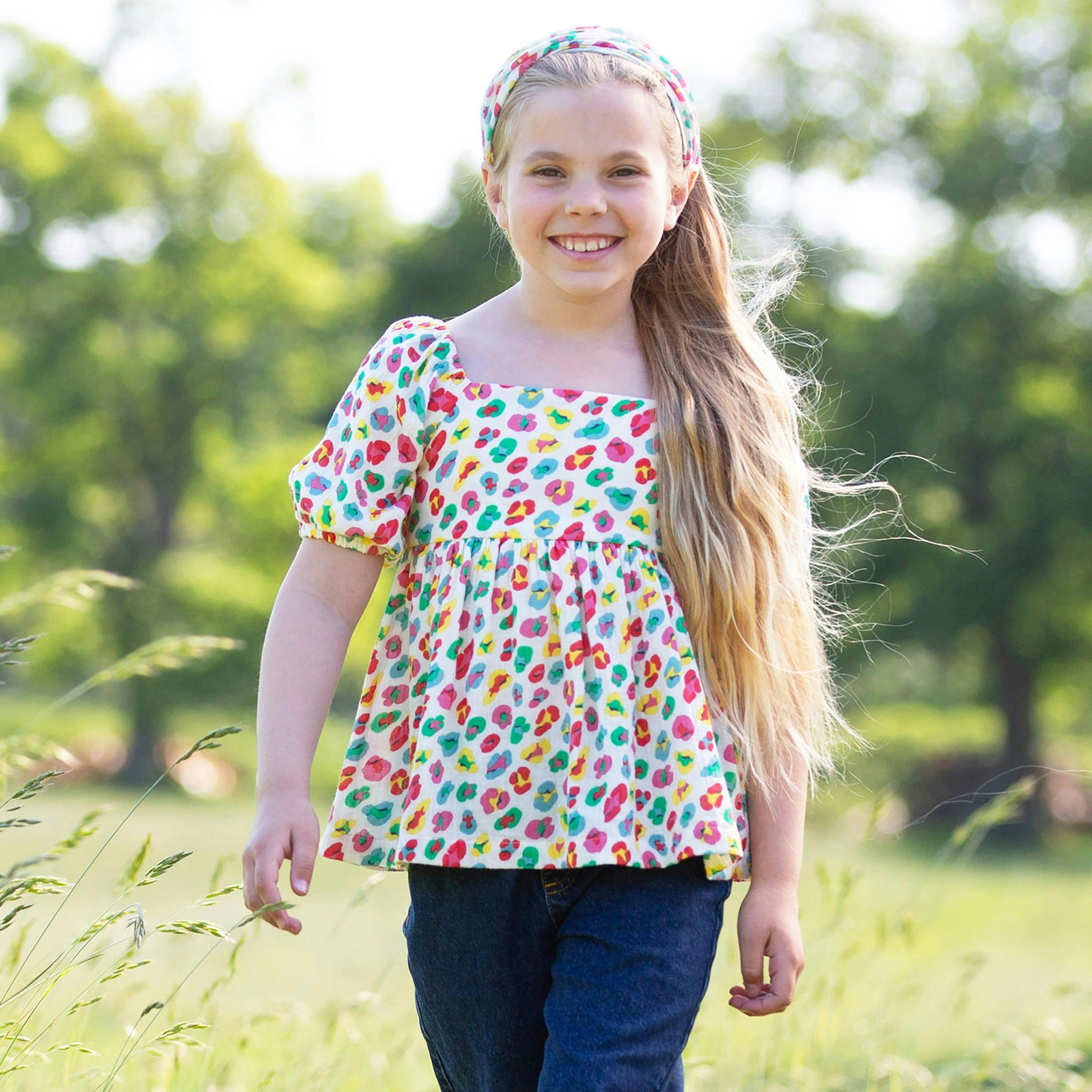 Kids Organic Wild And Free Blouse , view 2 of 4